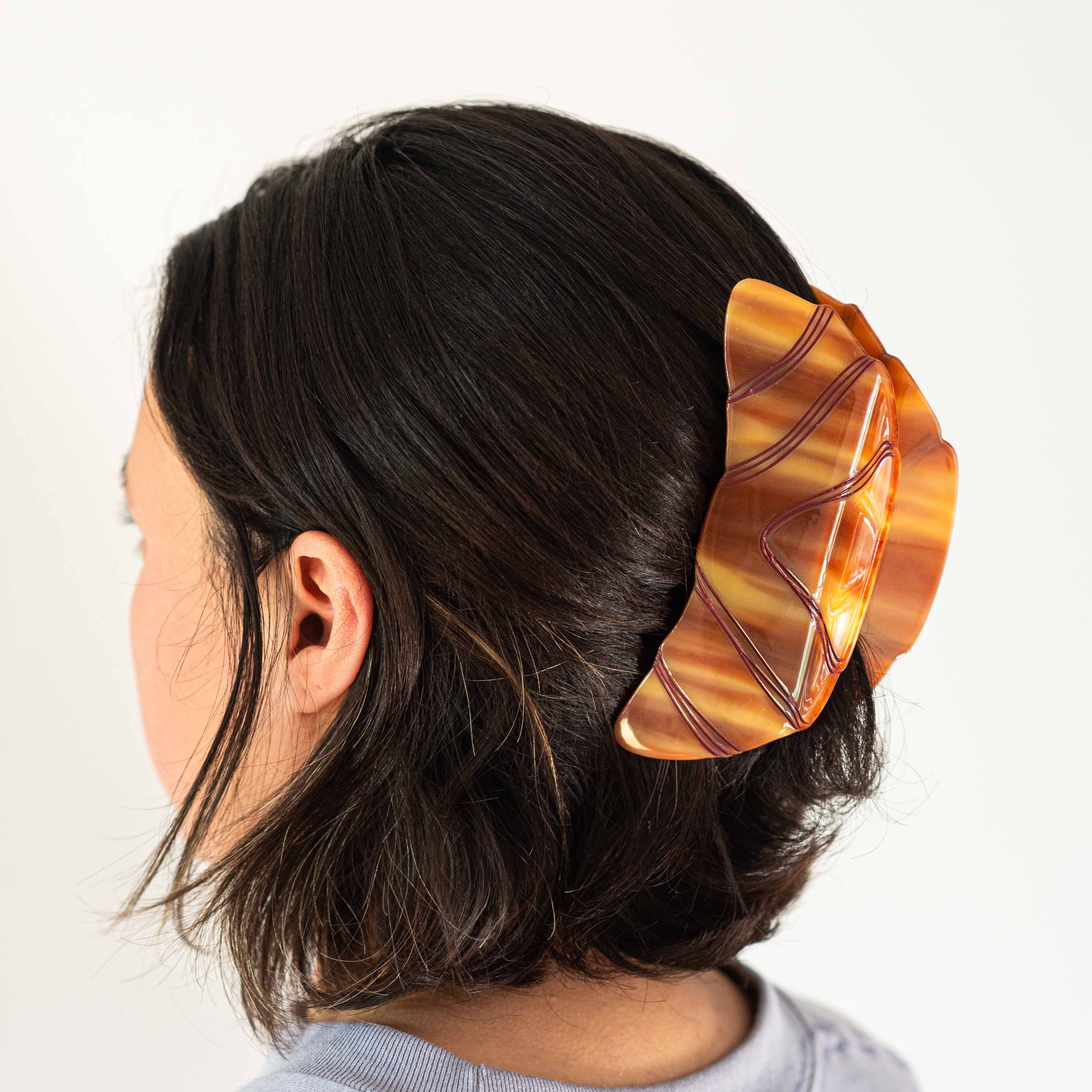 クルクルヘアーのレモネードちゃん。 sundae-hair-claw-accessories-