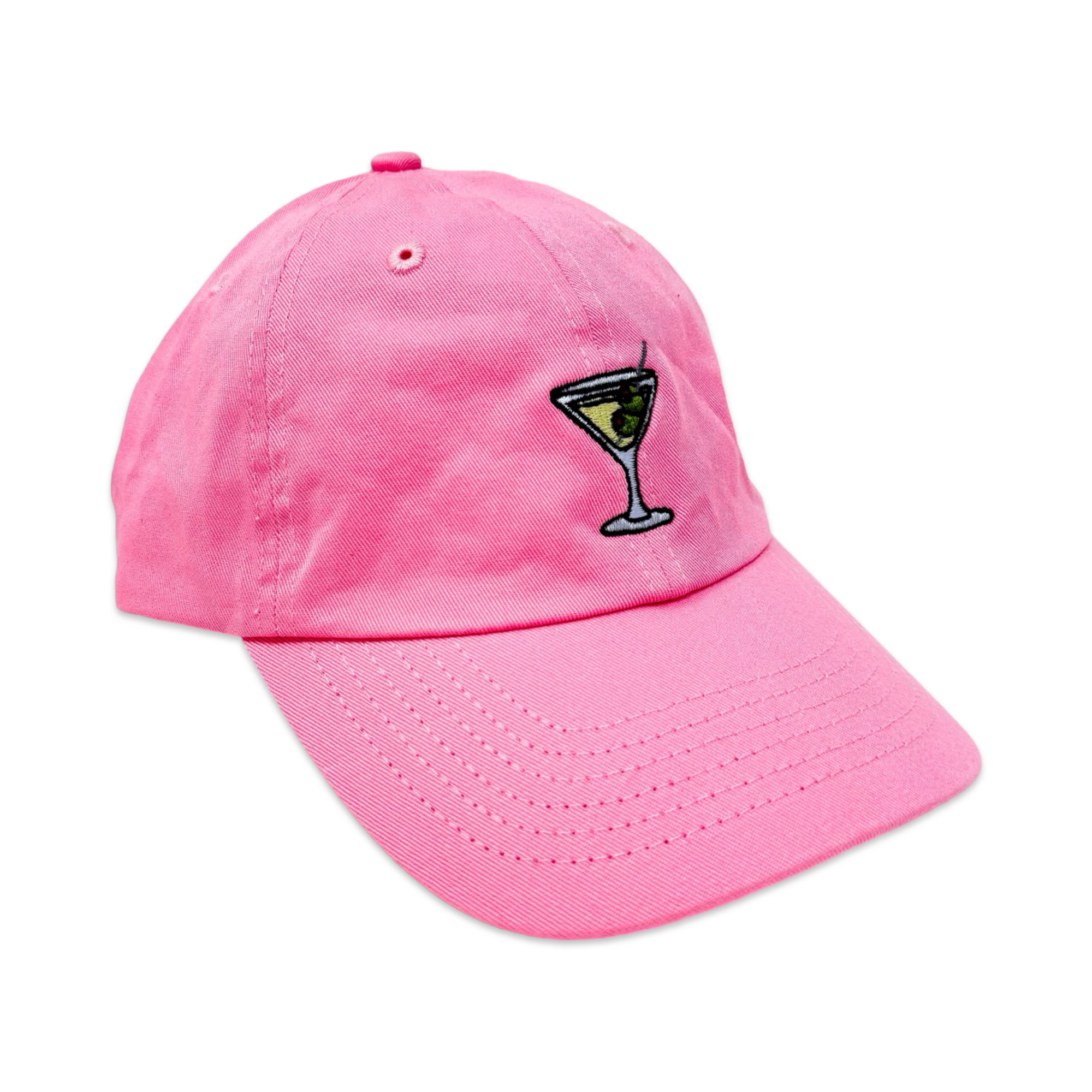 Pink Martini Embroidered Hat