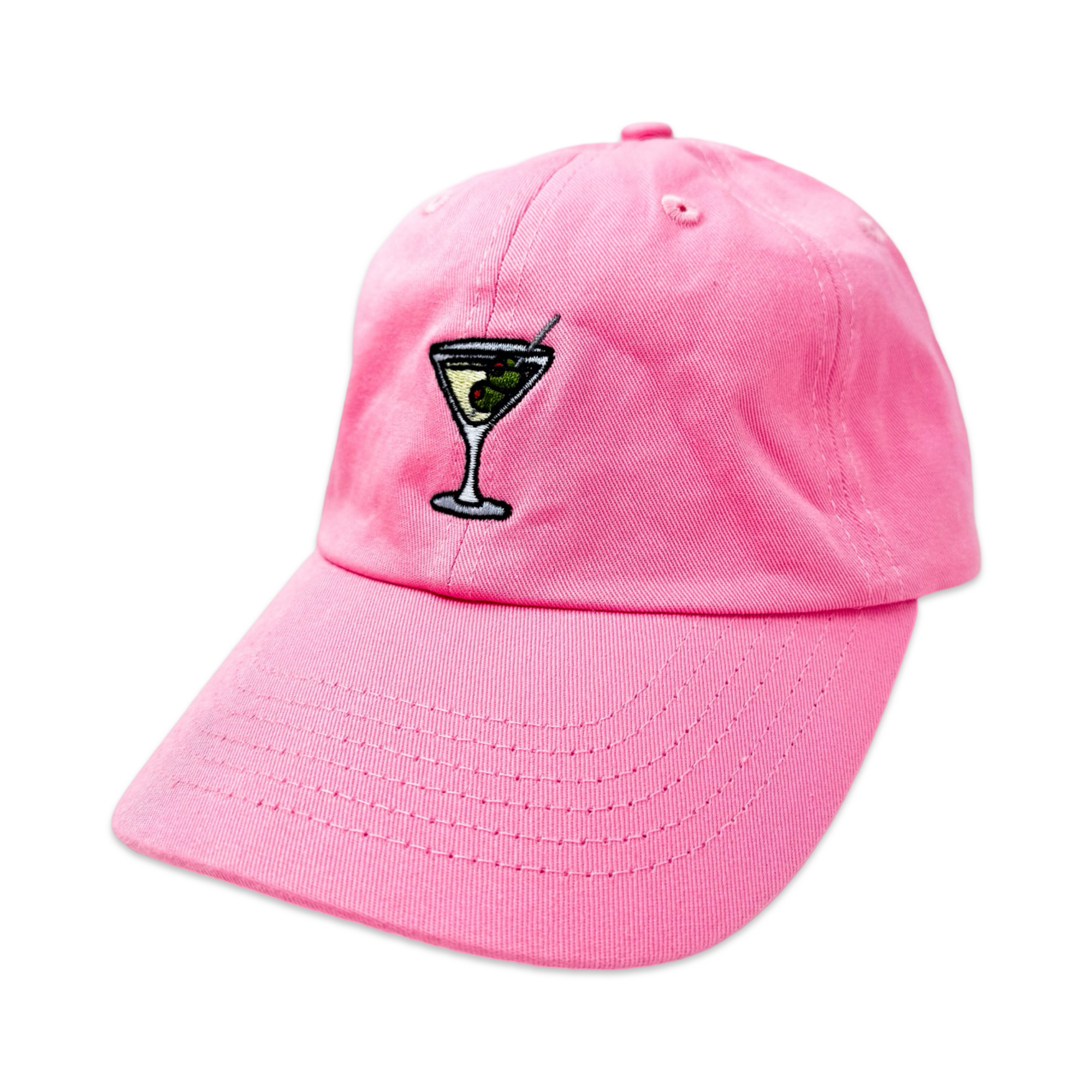 Pink Martini Embroidered Hat