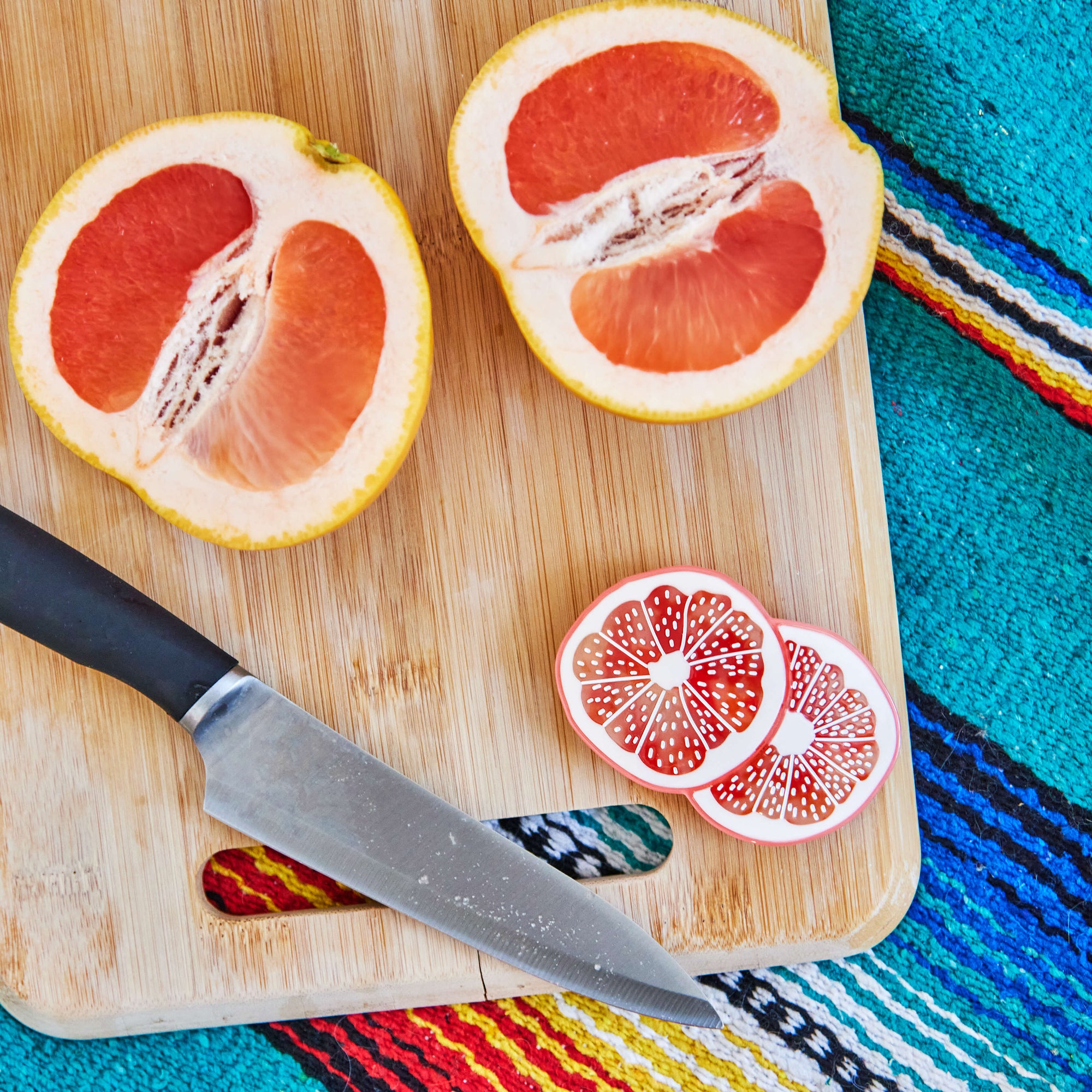 Grapefruit French Barrette