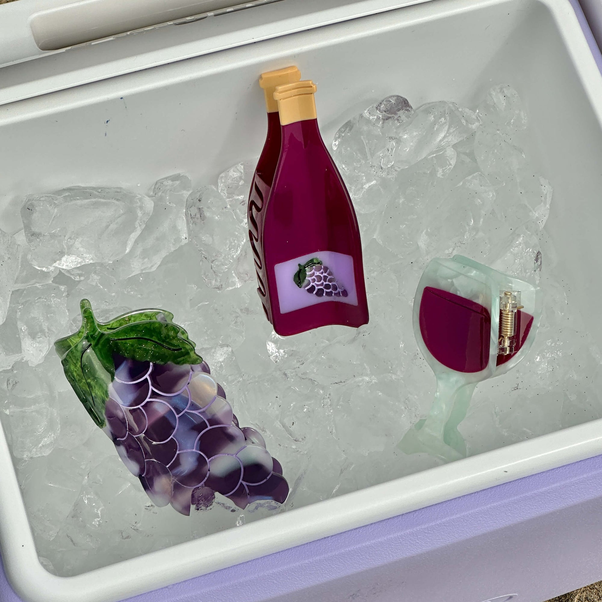 Large Grapes Hair Claw Clip