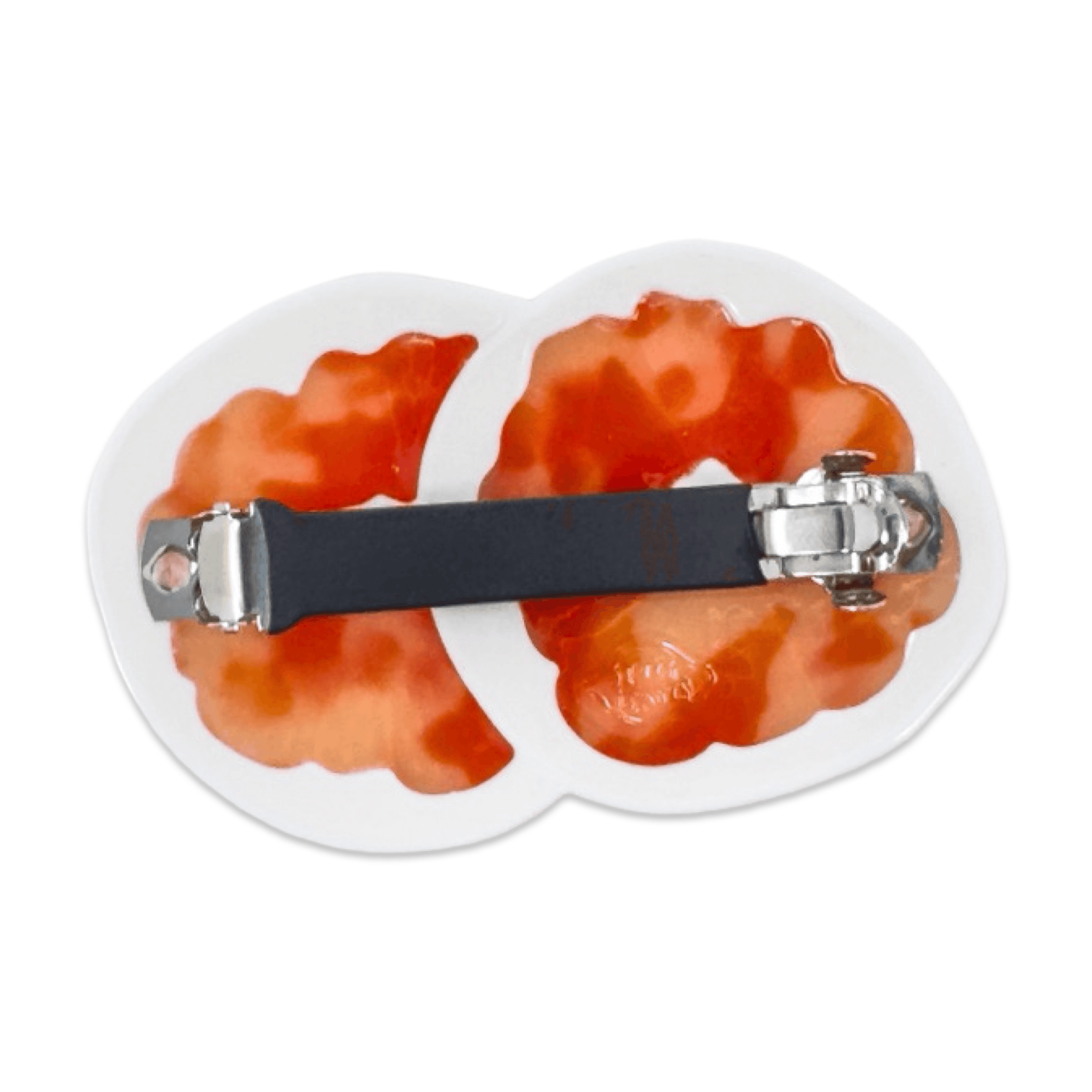 Grapefruit French Barrette