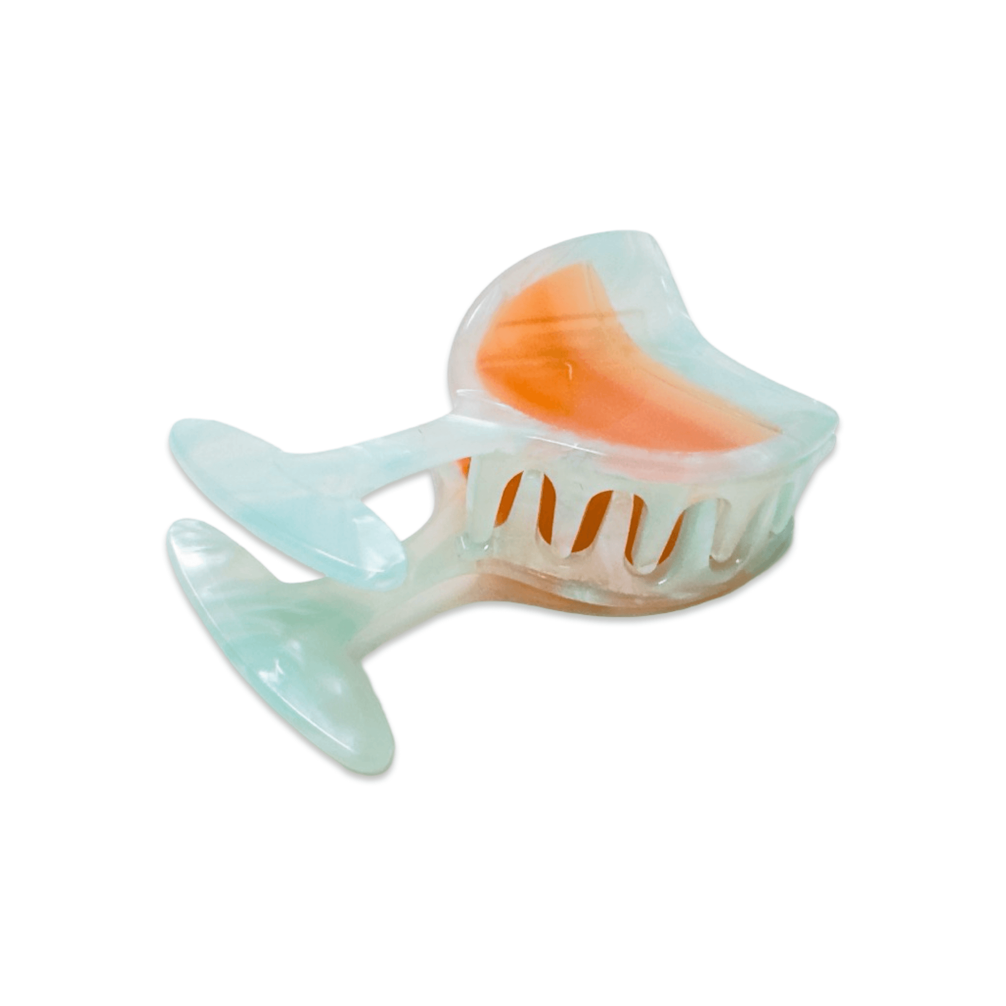 Midi Rose Wine Glass Hair Claw Clip