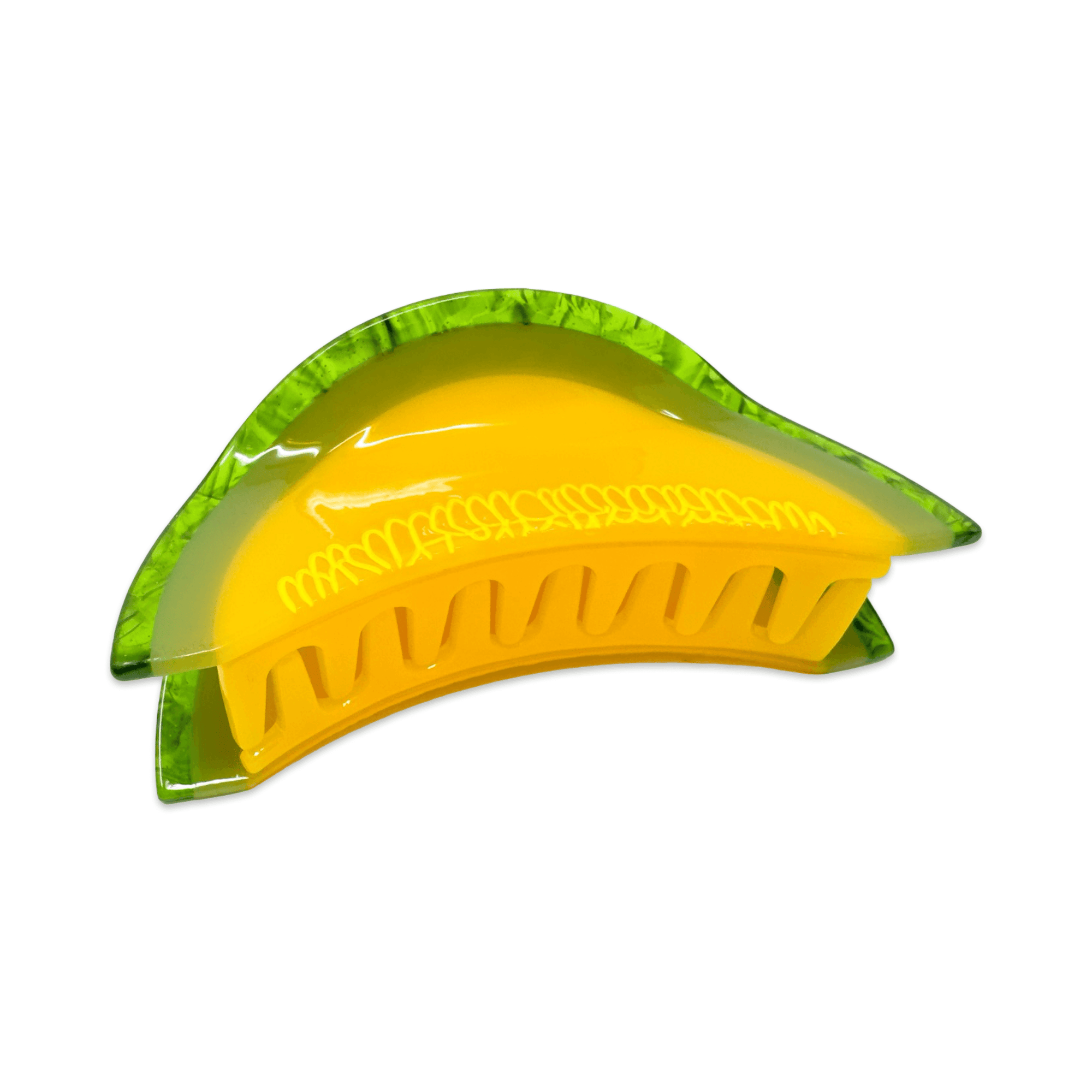 Large Cantaloupe Hair Claw Clip