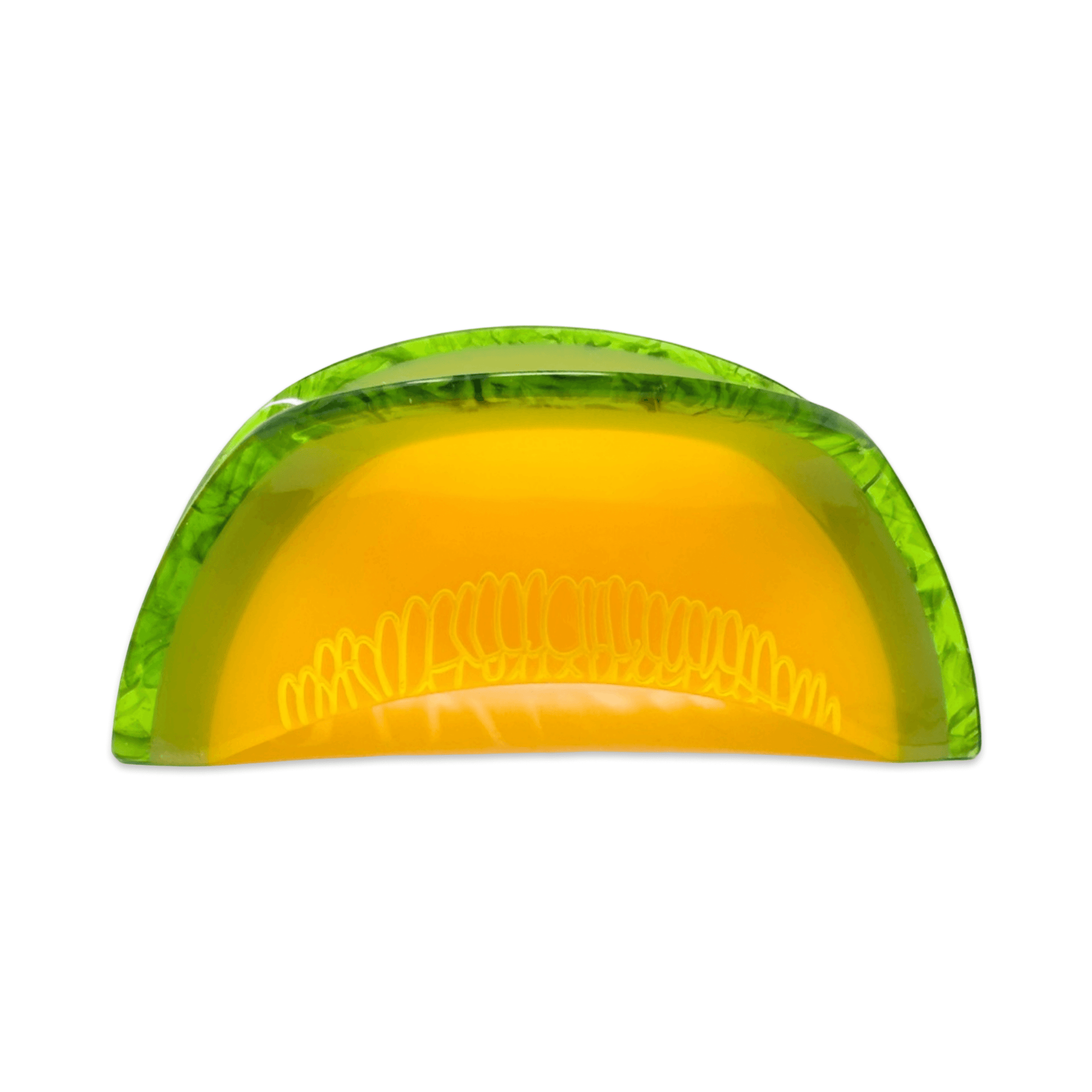 Large Cantaloupe Hair Claw Clip