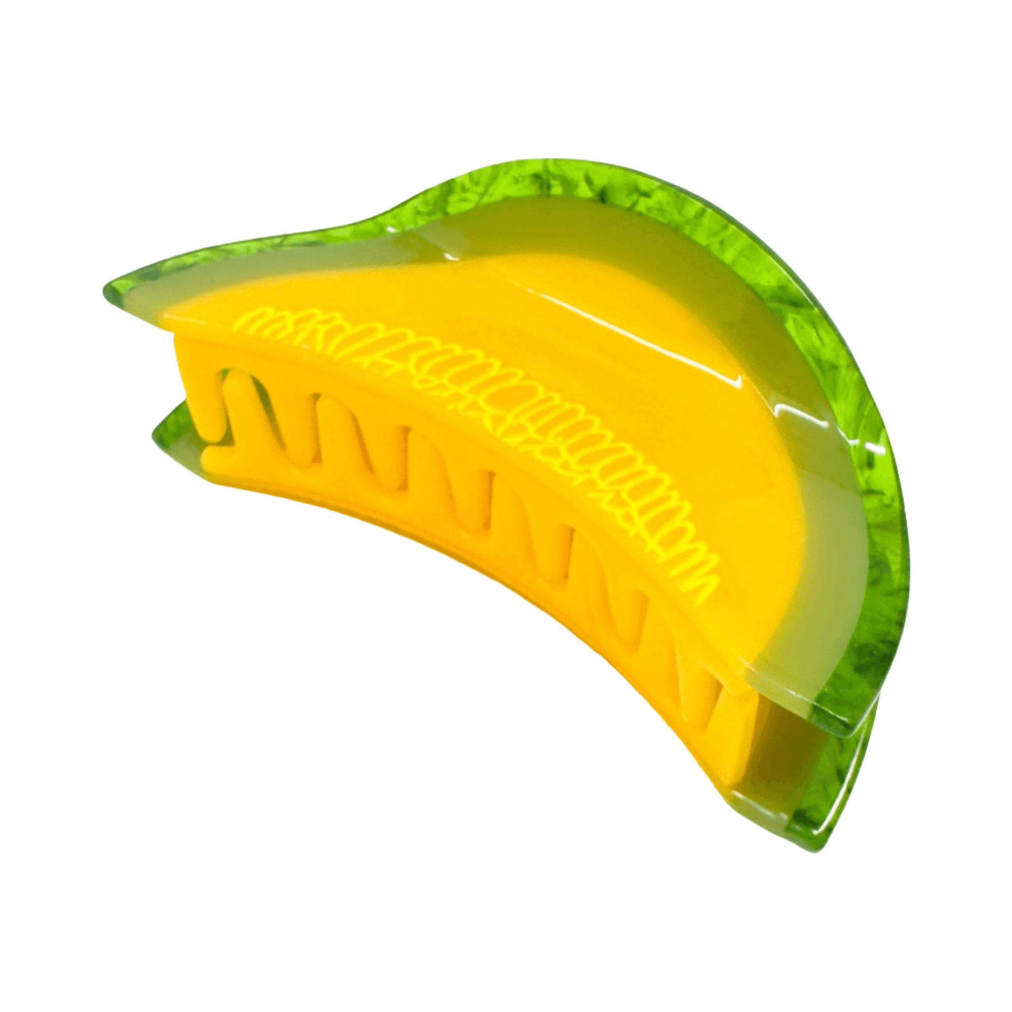 Large Cantaloupe Hair Claw Clip