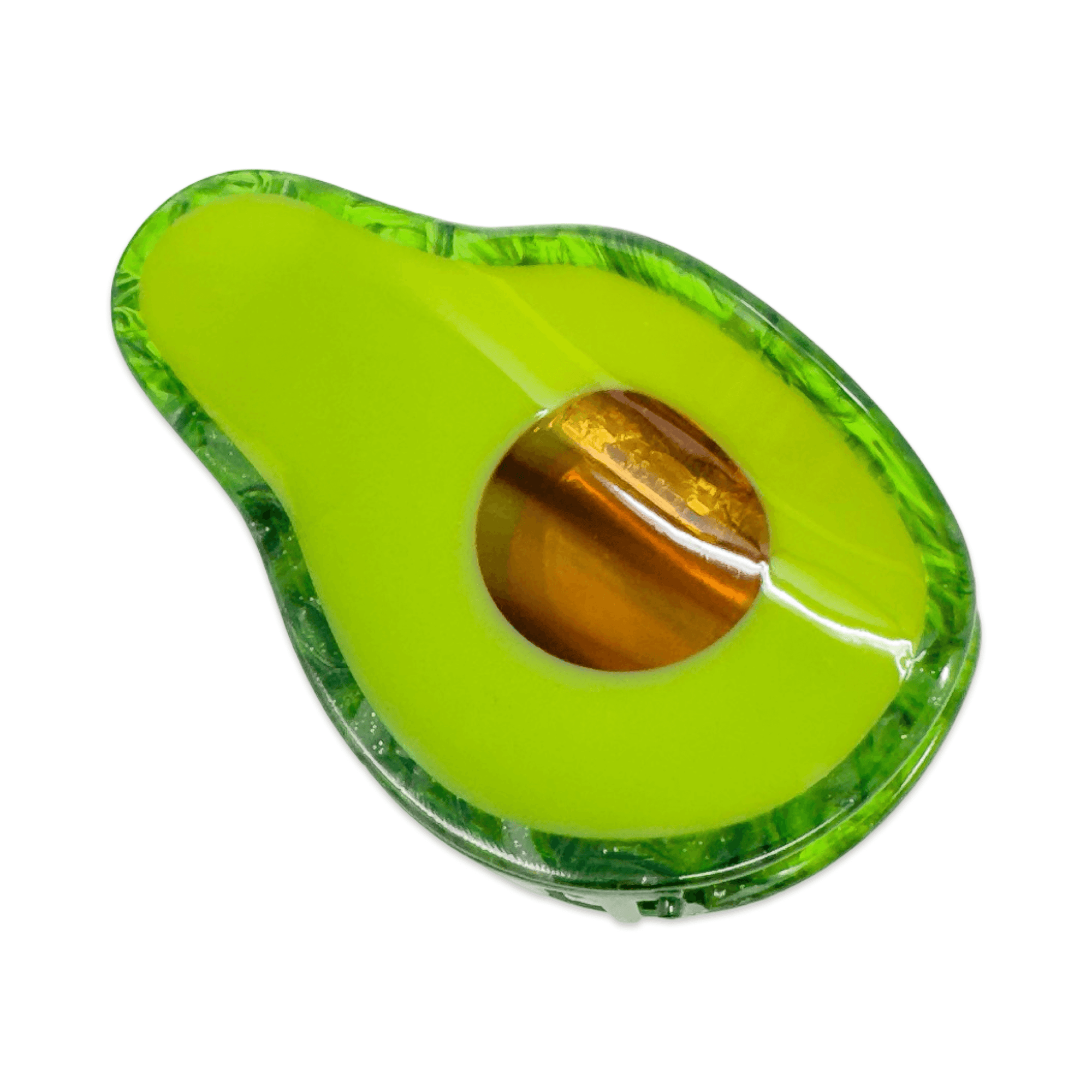 Large Avocado Hair Claw Clip
