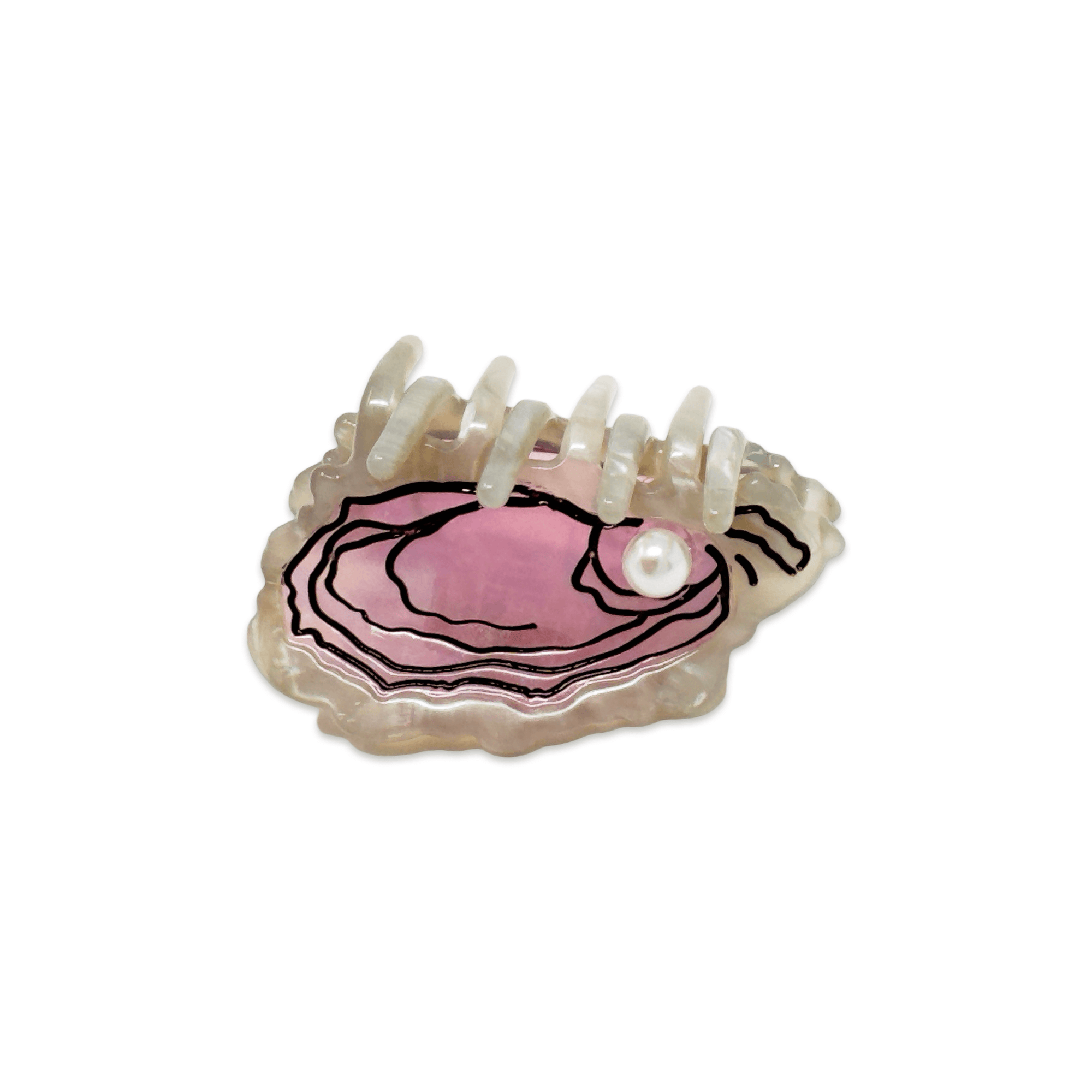 Mini Oyster Hair Claw Clip