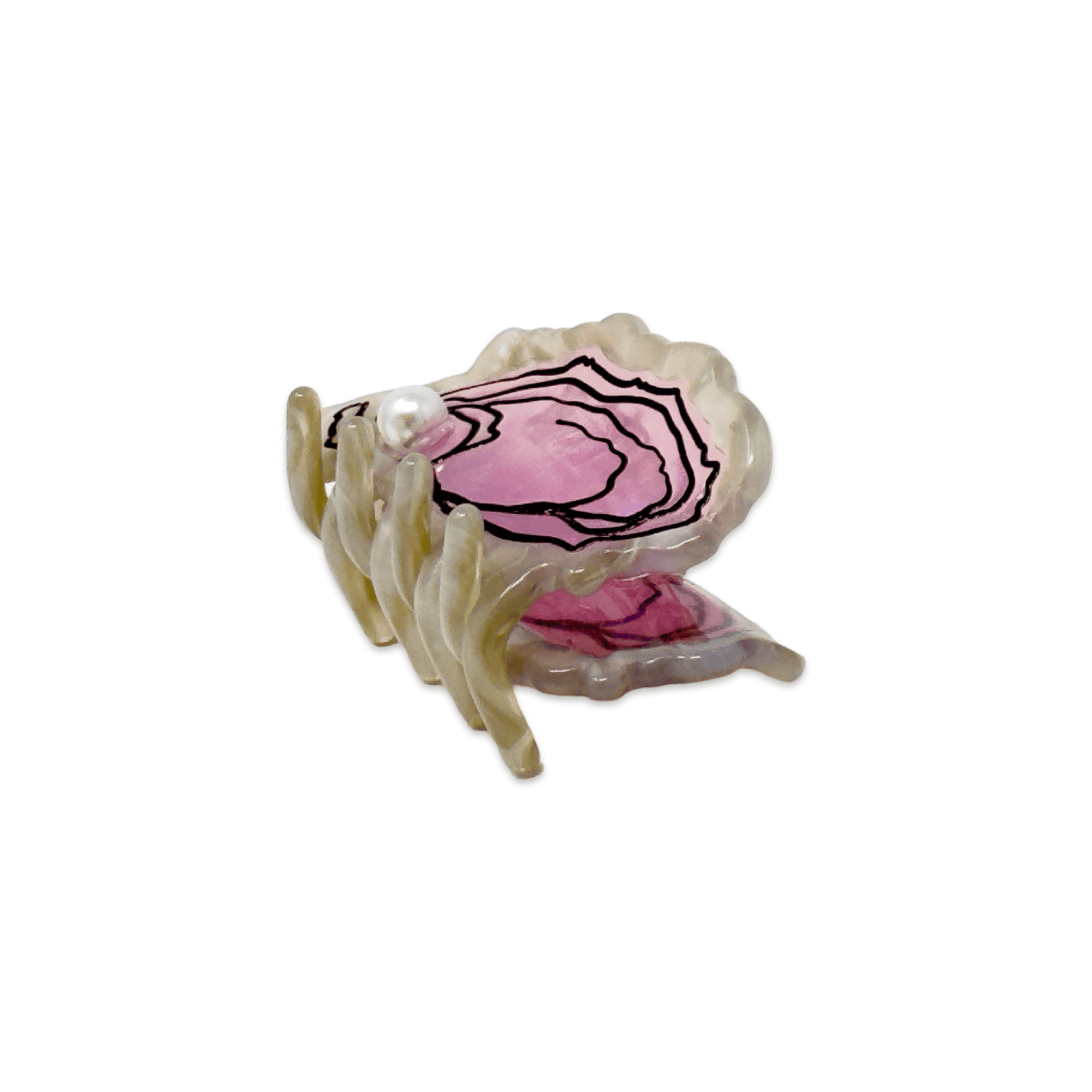 Mini Oyster Hair Claw Clip