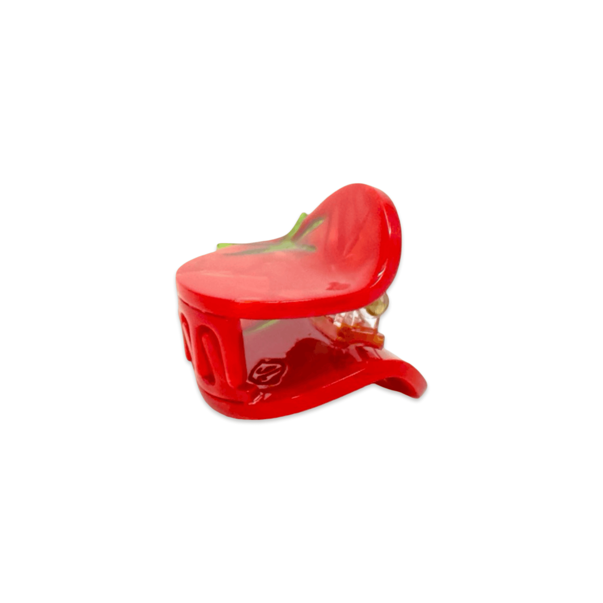 Mini Tomato Hair Claw Clip