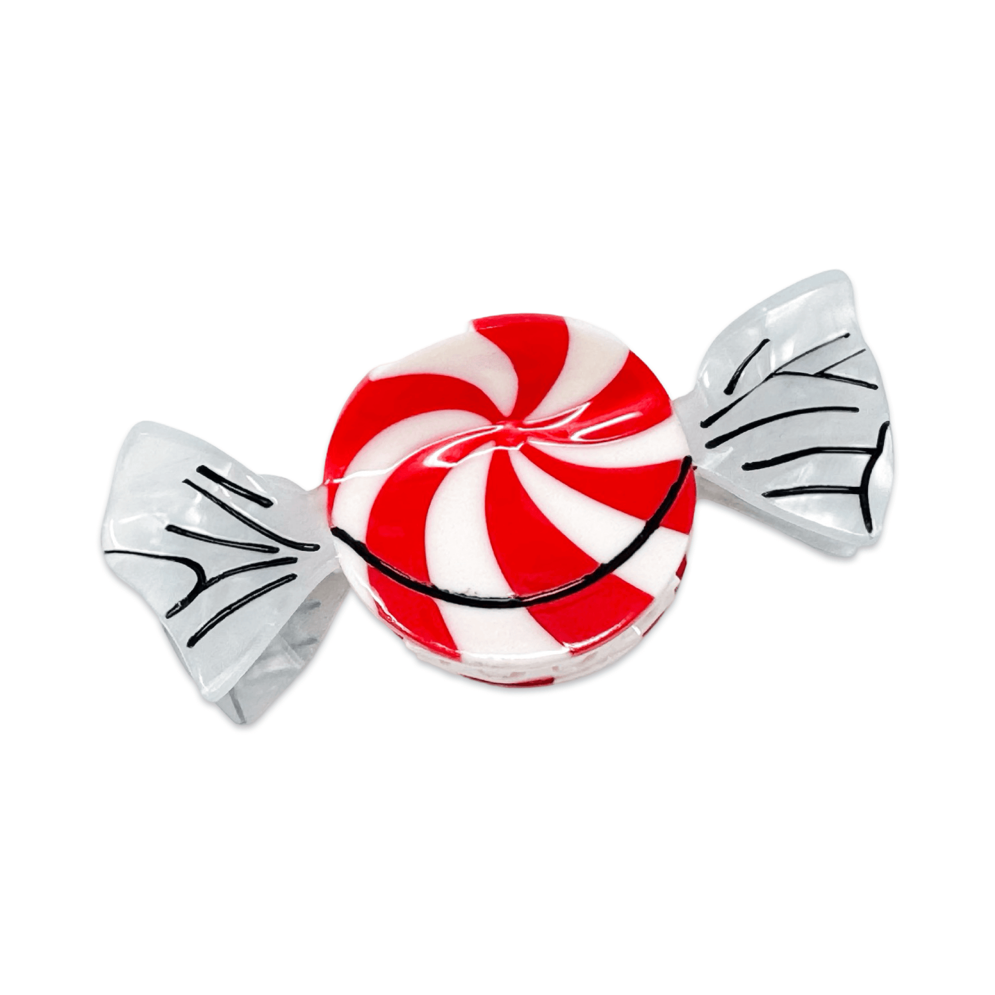 Midi Starlight Mint Hair Claw Clip