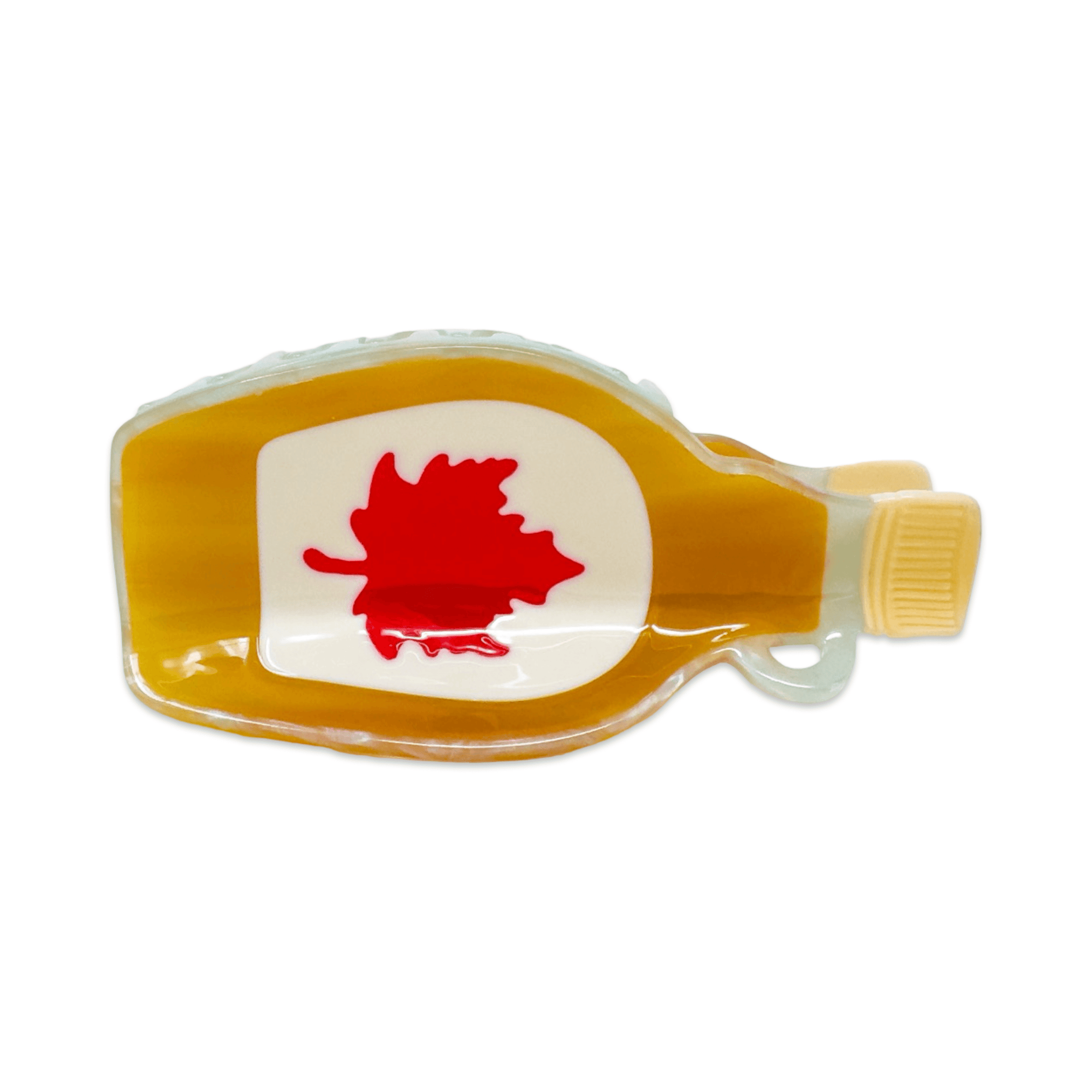 Large Maple Syrup Hair Claw Clip