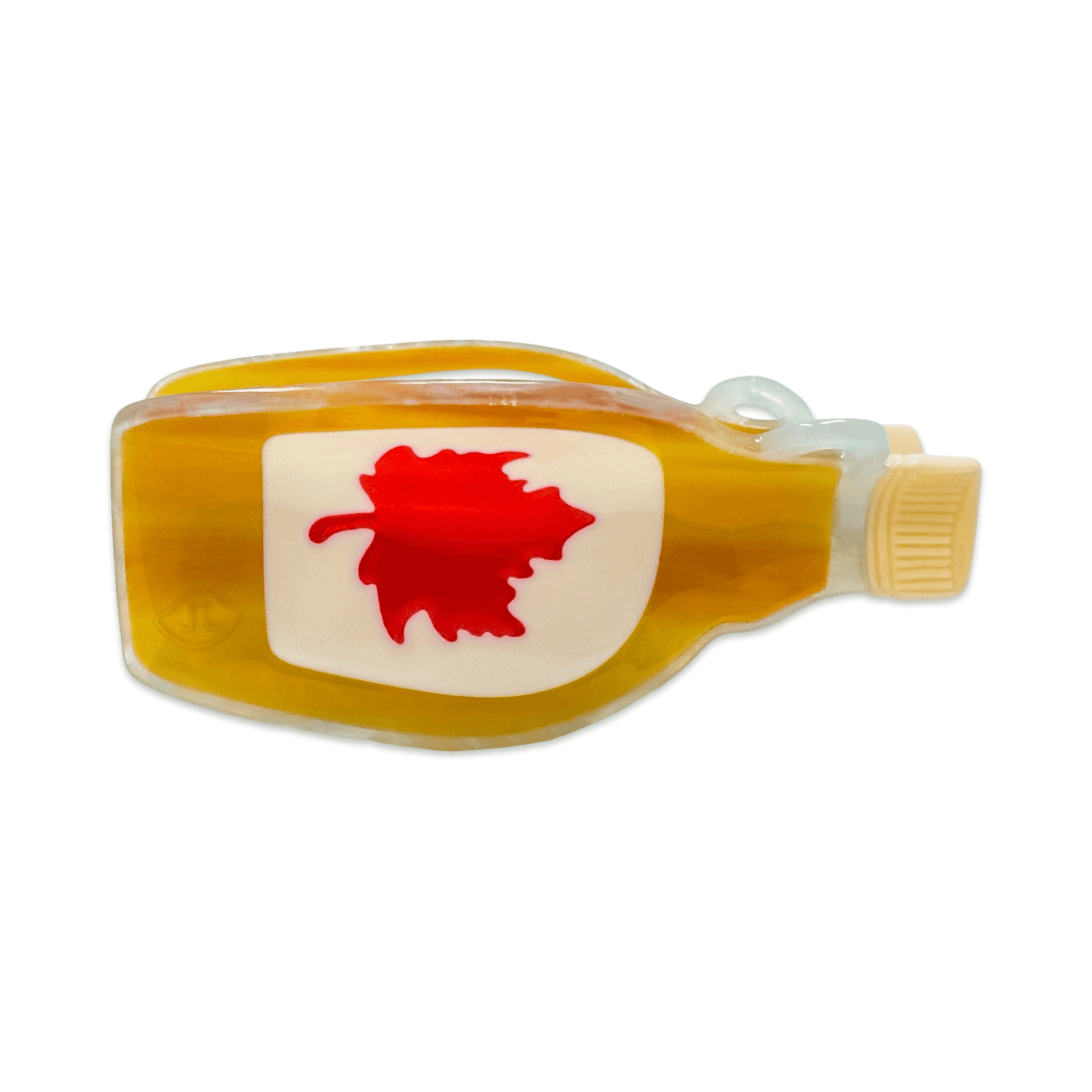 Large Maple Syrup Hair Claw Clip