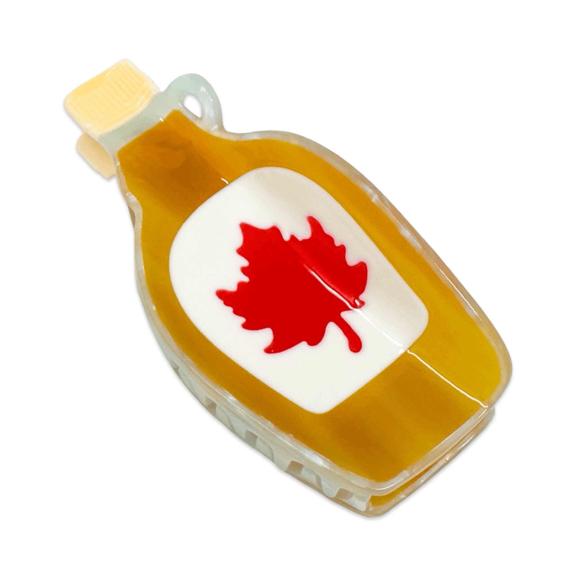 Large Maple Syrup Hair Claw Clip