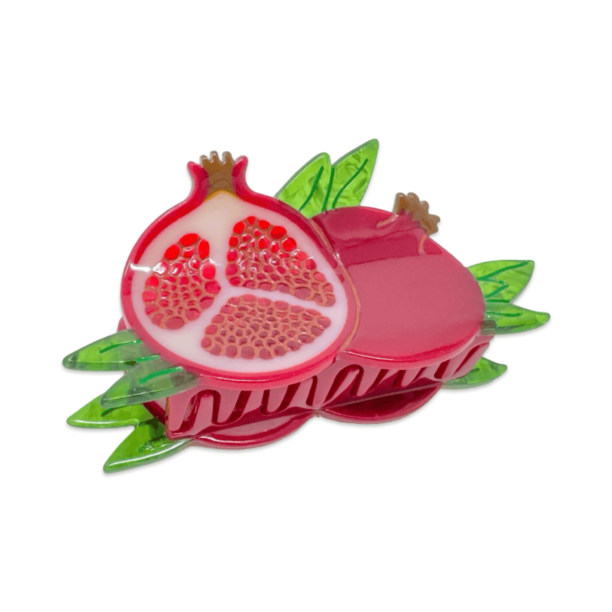 Large Pomegranate Hair Claw Clip