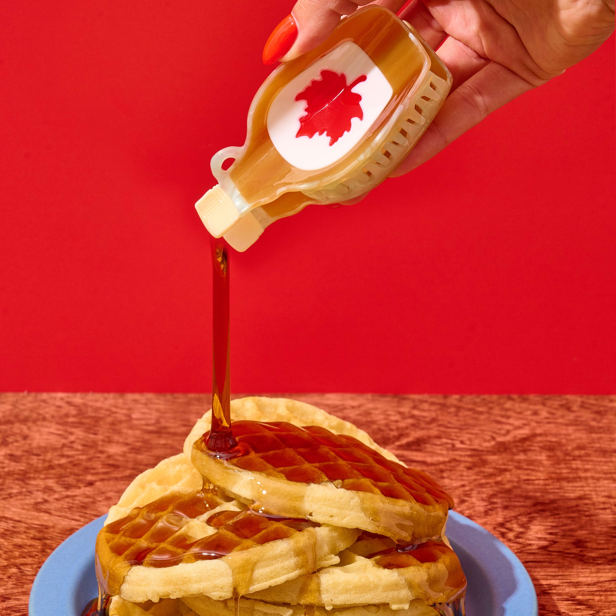 Large Maple Syrup Hair Claw Clip