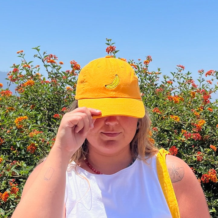 Banana Embroidered Hat