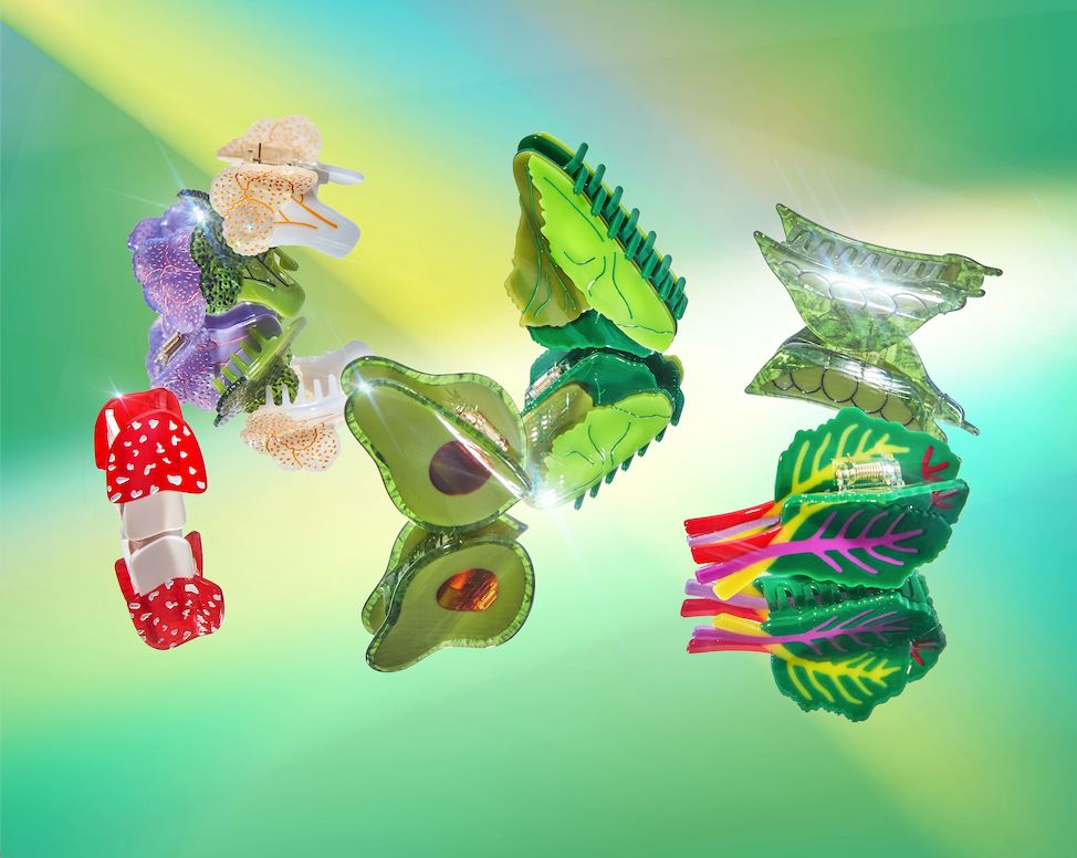 Avocado Hair Claw Accessories Jenny Lemons