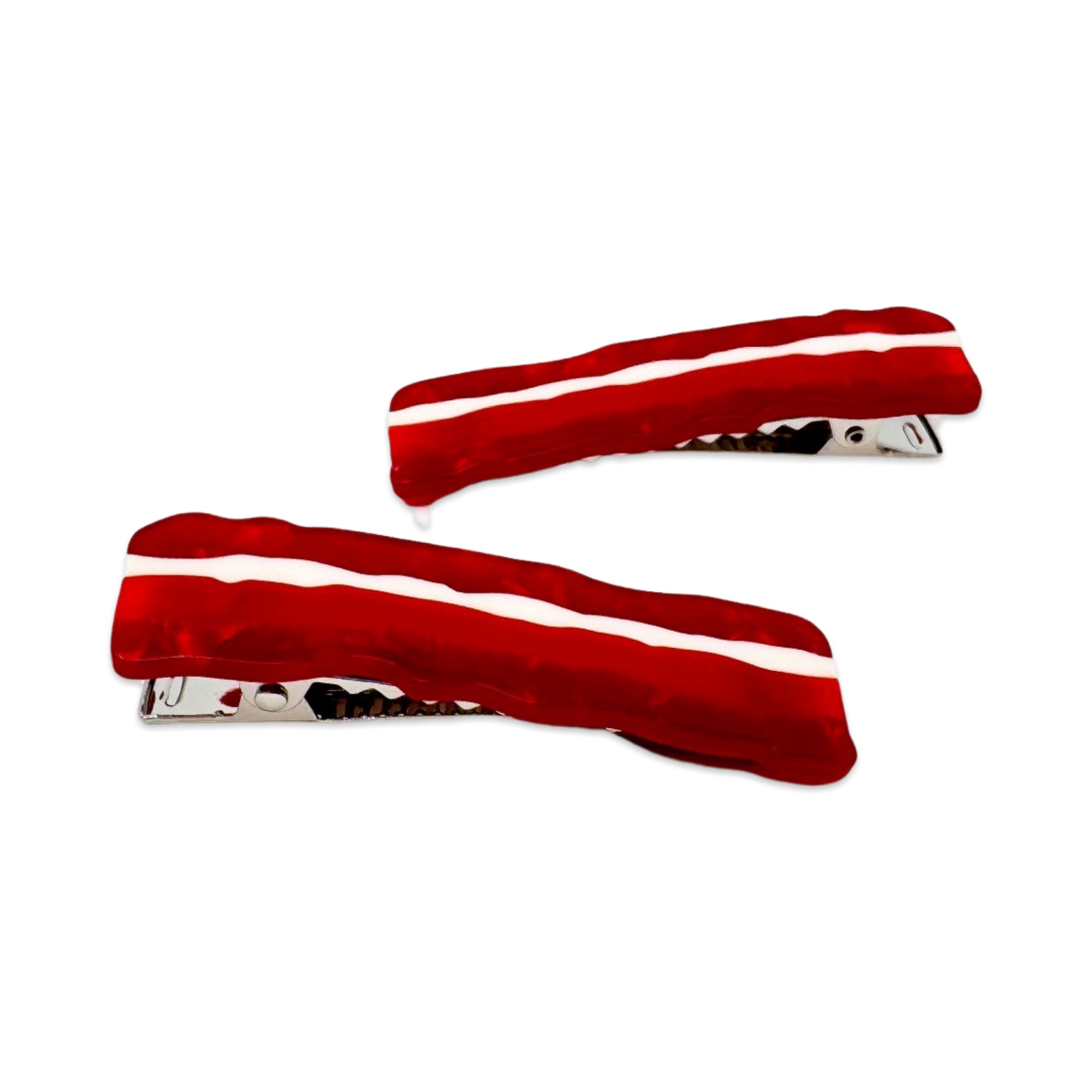 Bacon Hair Clip Set Accessories Jenny Lemons