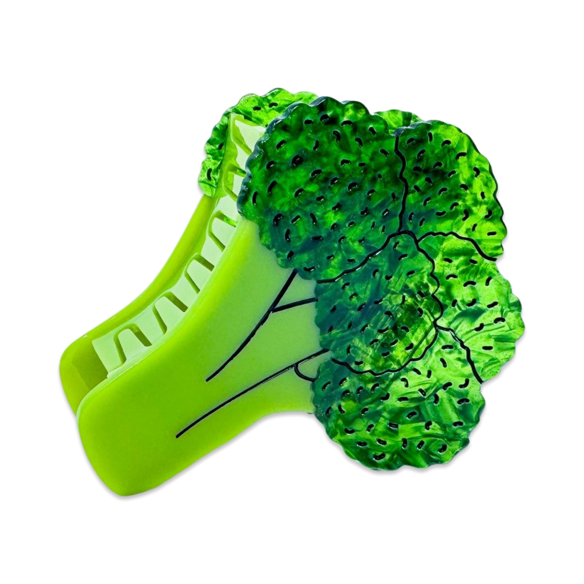 Big Broccoli Hair Claw Accessories Jenny Lemons