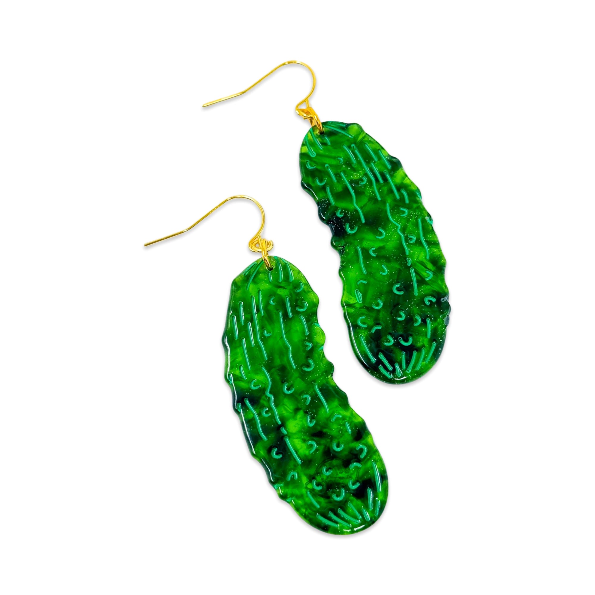 Big Pickle Earrings Jewelry Jenny Lemons