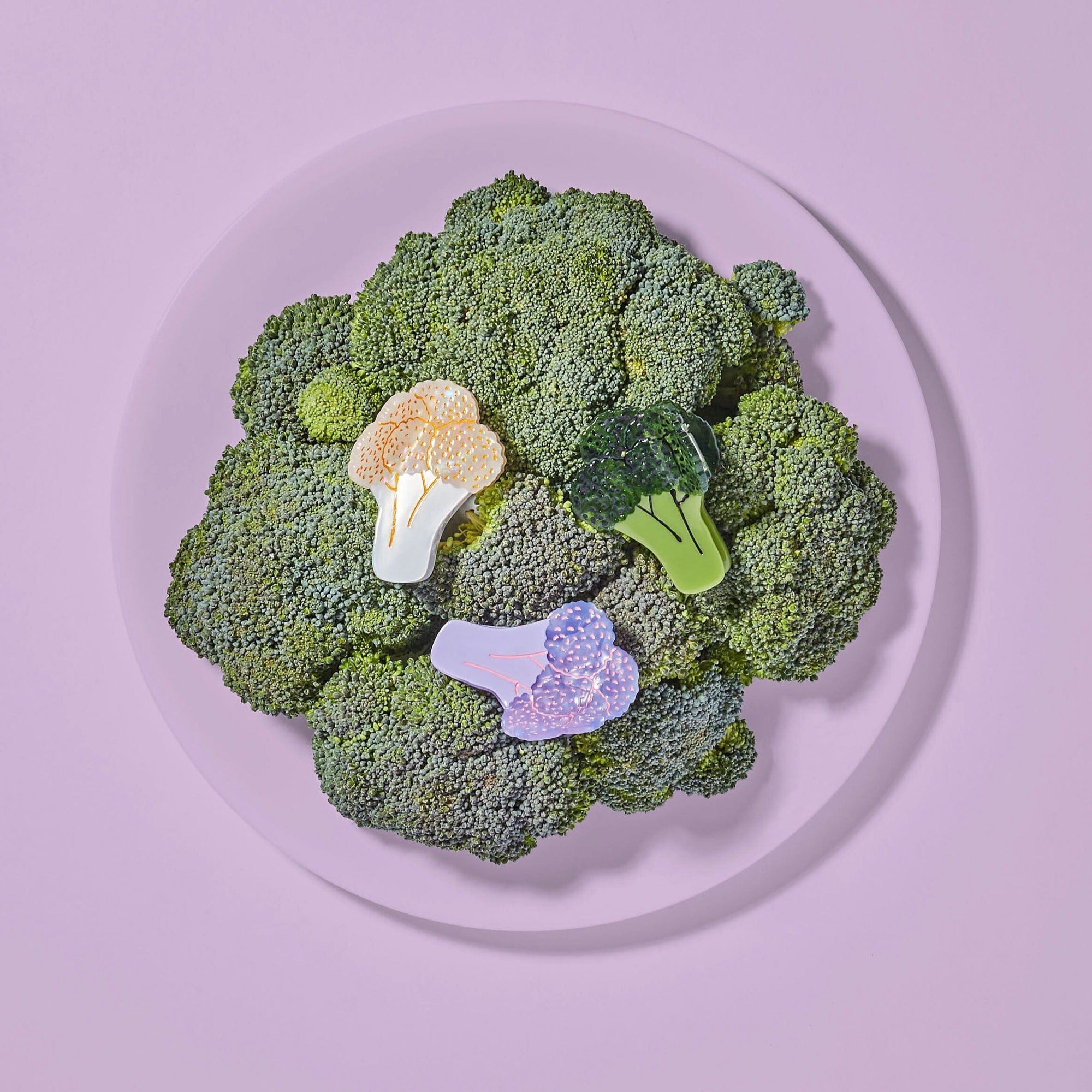 Broccoli Hair Claw Accessories Jenny Lemons