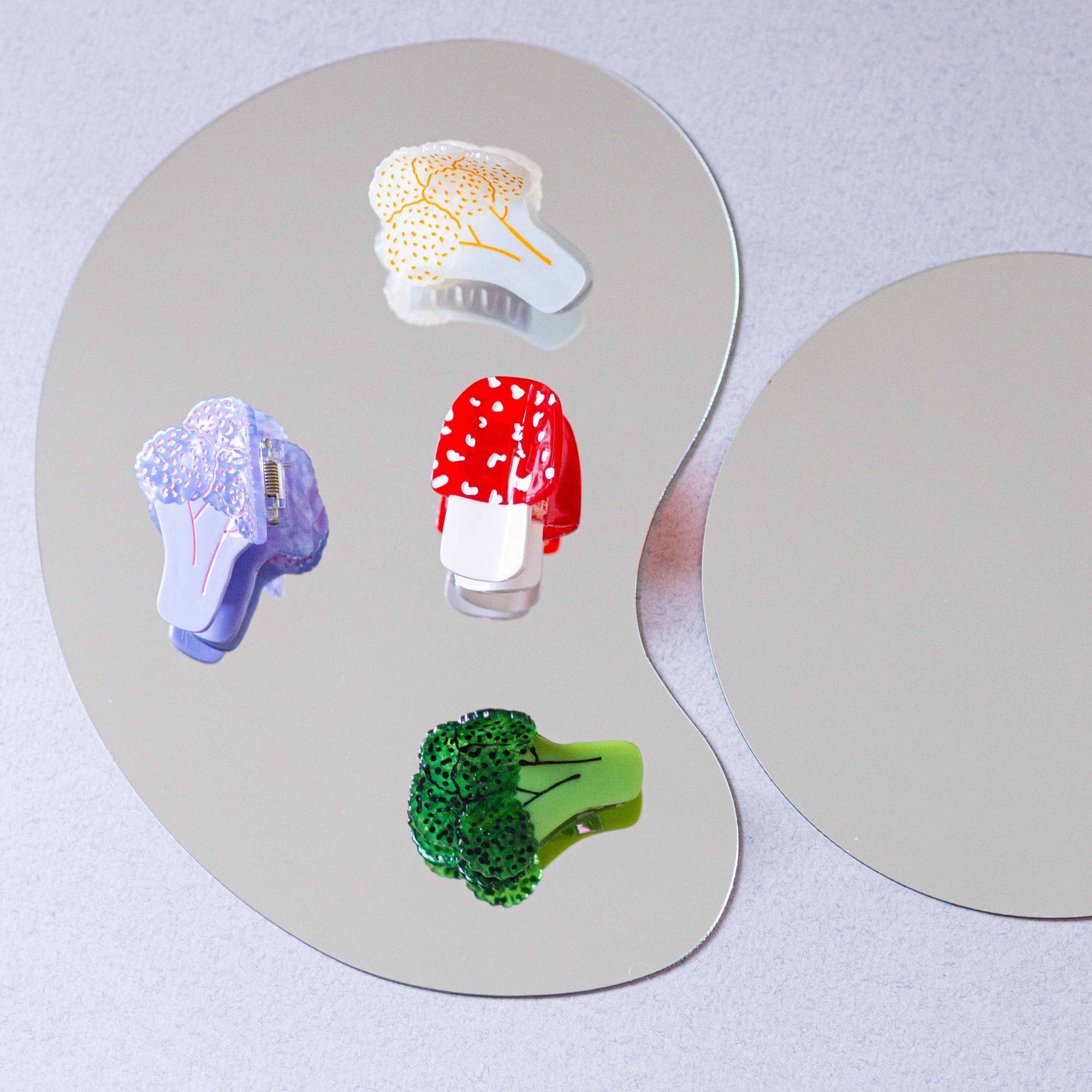 Broccoli Hair Claw Accessories Jenny Lemons