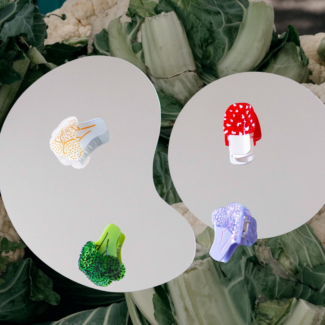 Broccoli Hair Claw Accessories Jenny Lemons