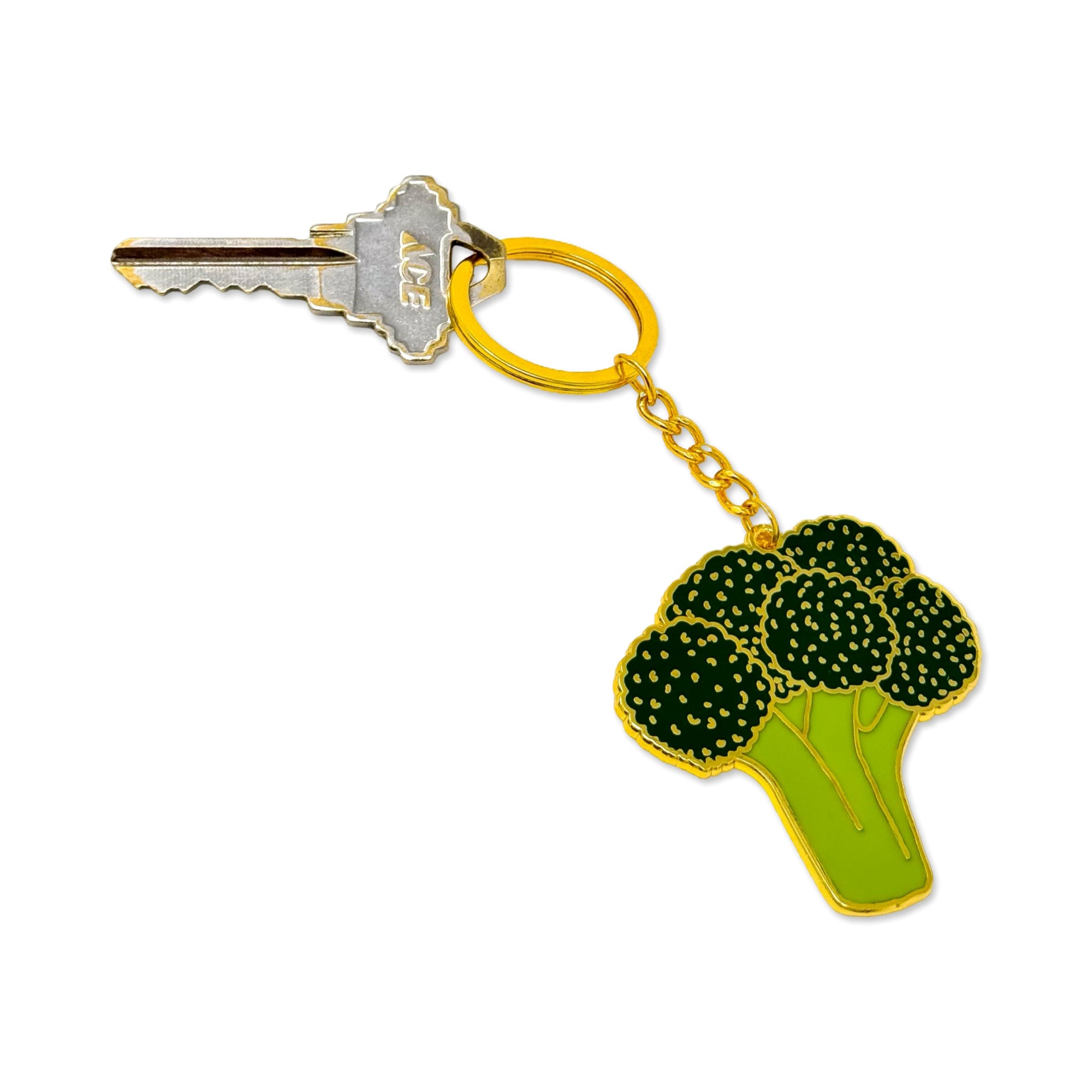 Broccoli Keychain Accessories Jenny Lemons