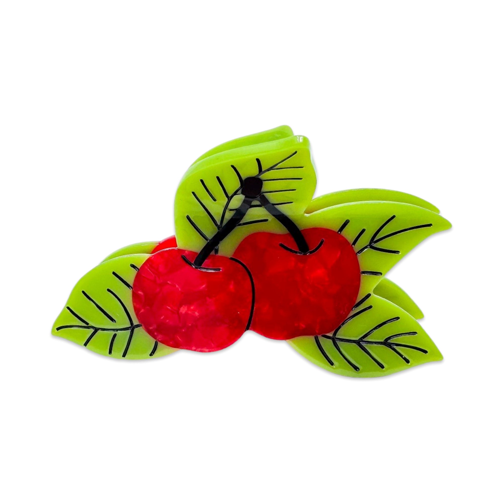 Cherries Hair Claw Accessories Jenny Lemons