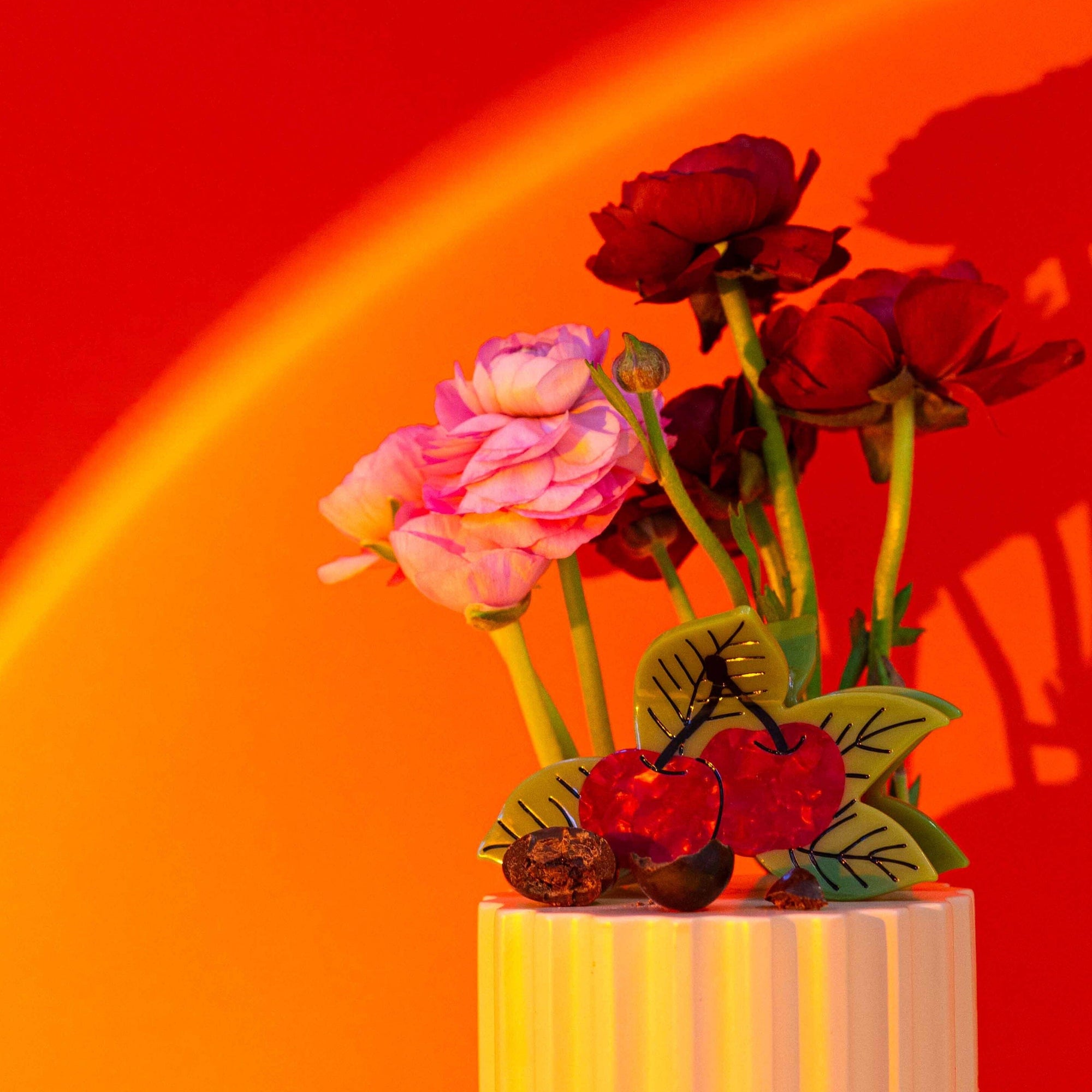 Cherries Hair Claw Accessories Jenny Lemons