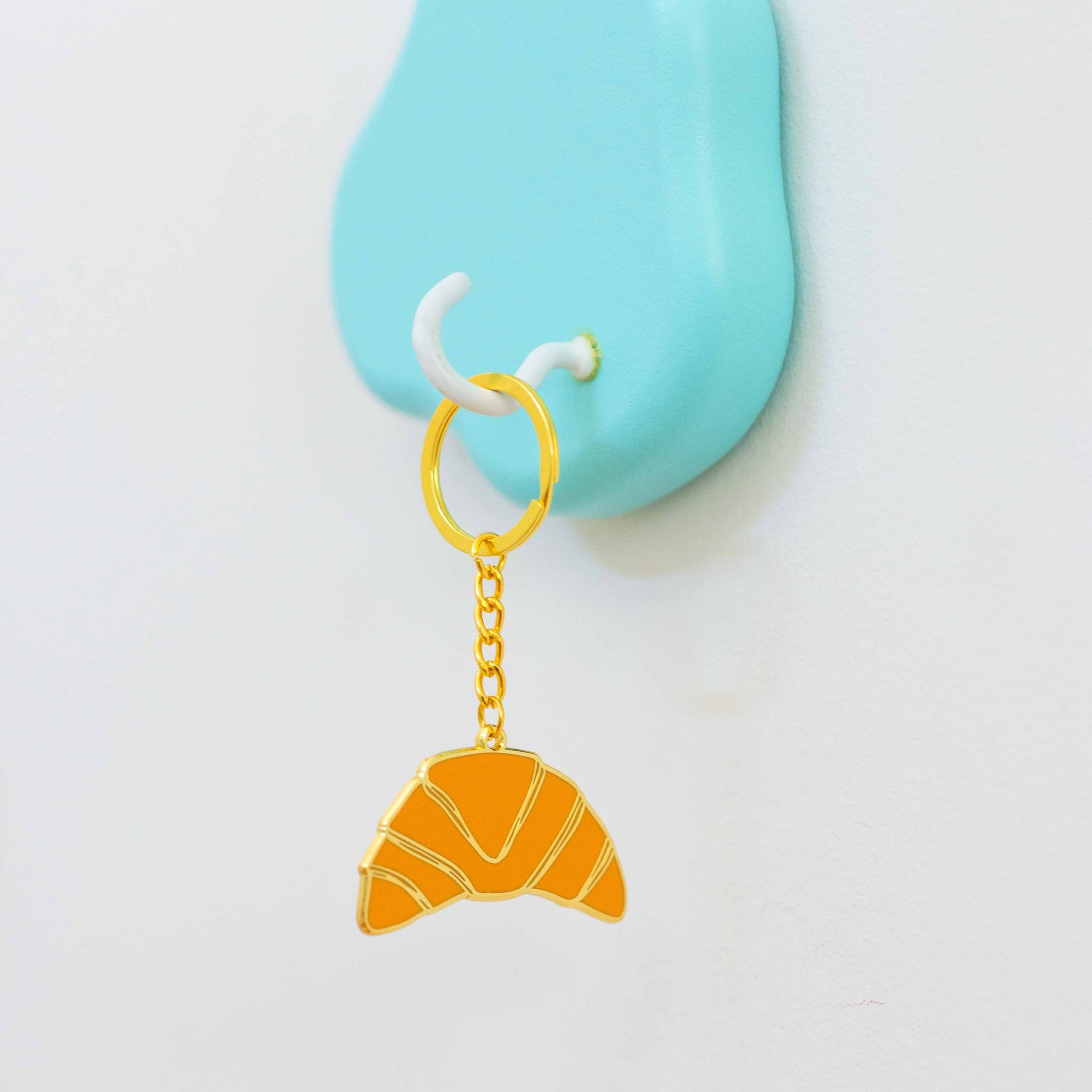 Croissant Keychain Accessories Jenny Lemons