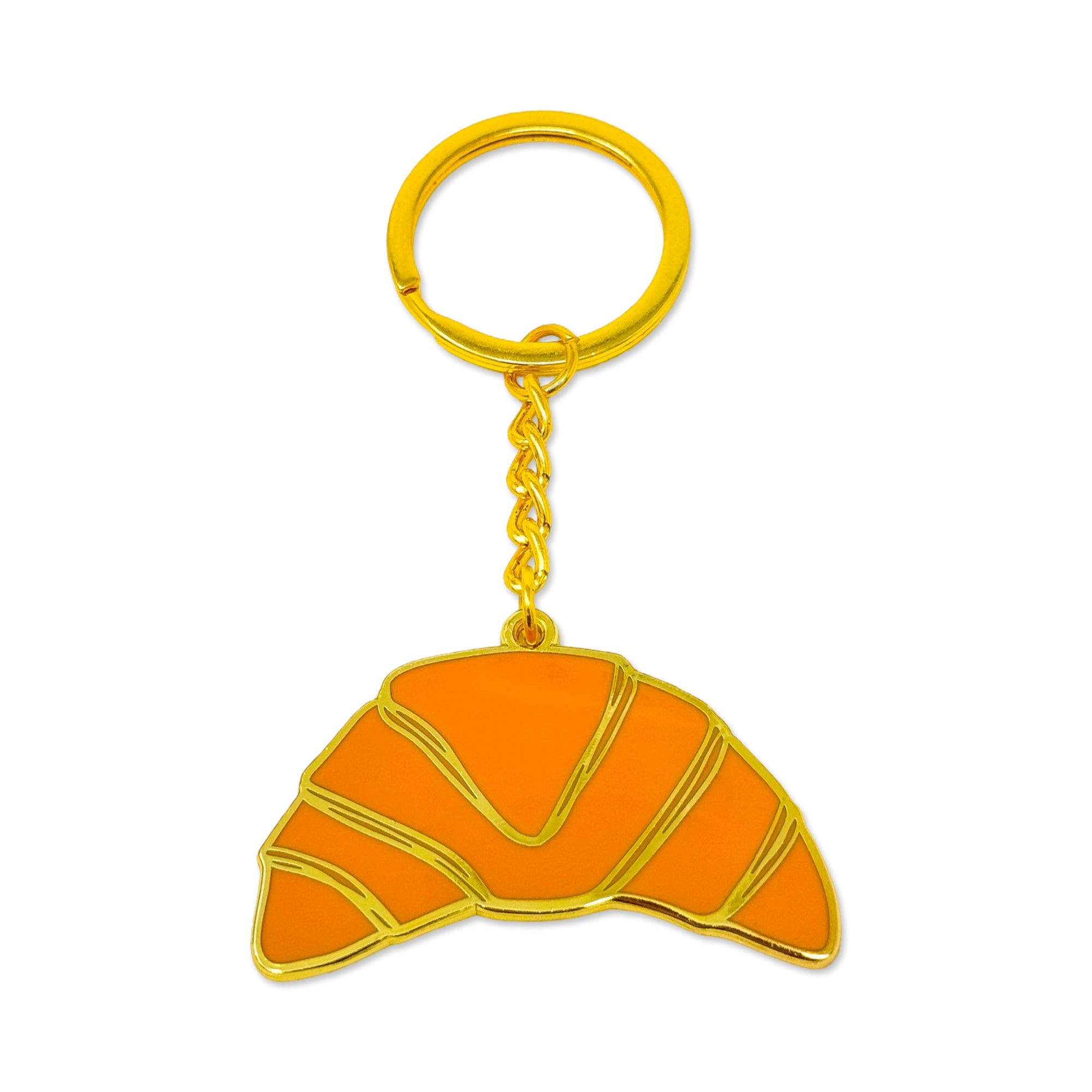 Croissant Keychain Accessories Jenny Lemons