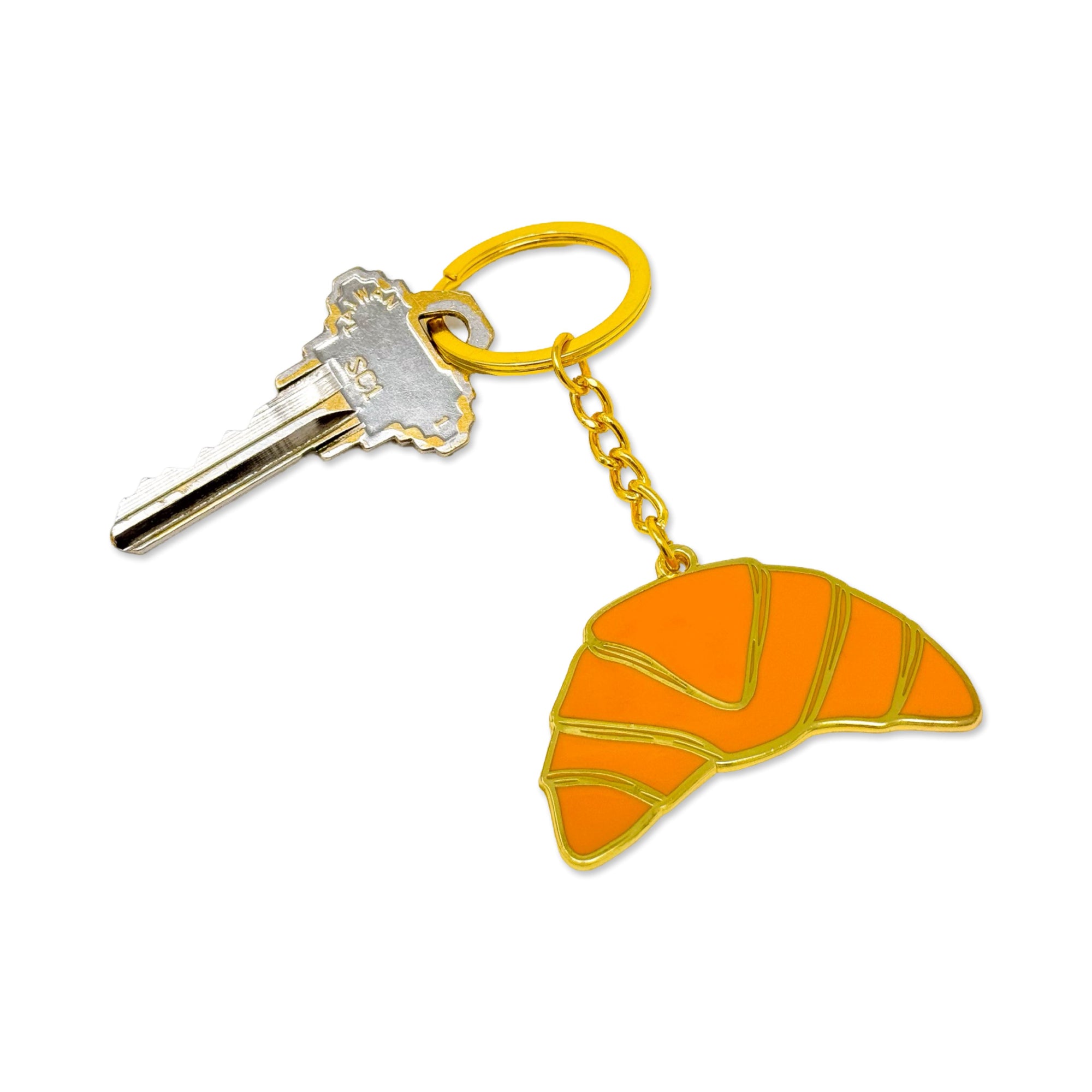 Croissant Keychain Accessories Jenny Lemons