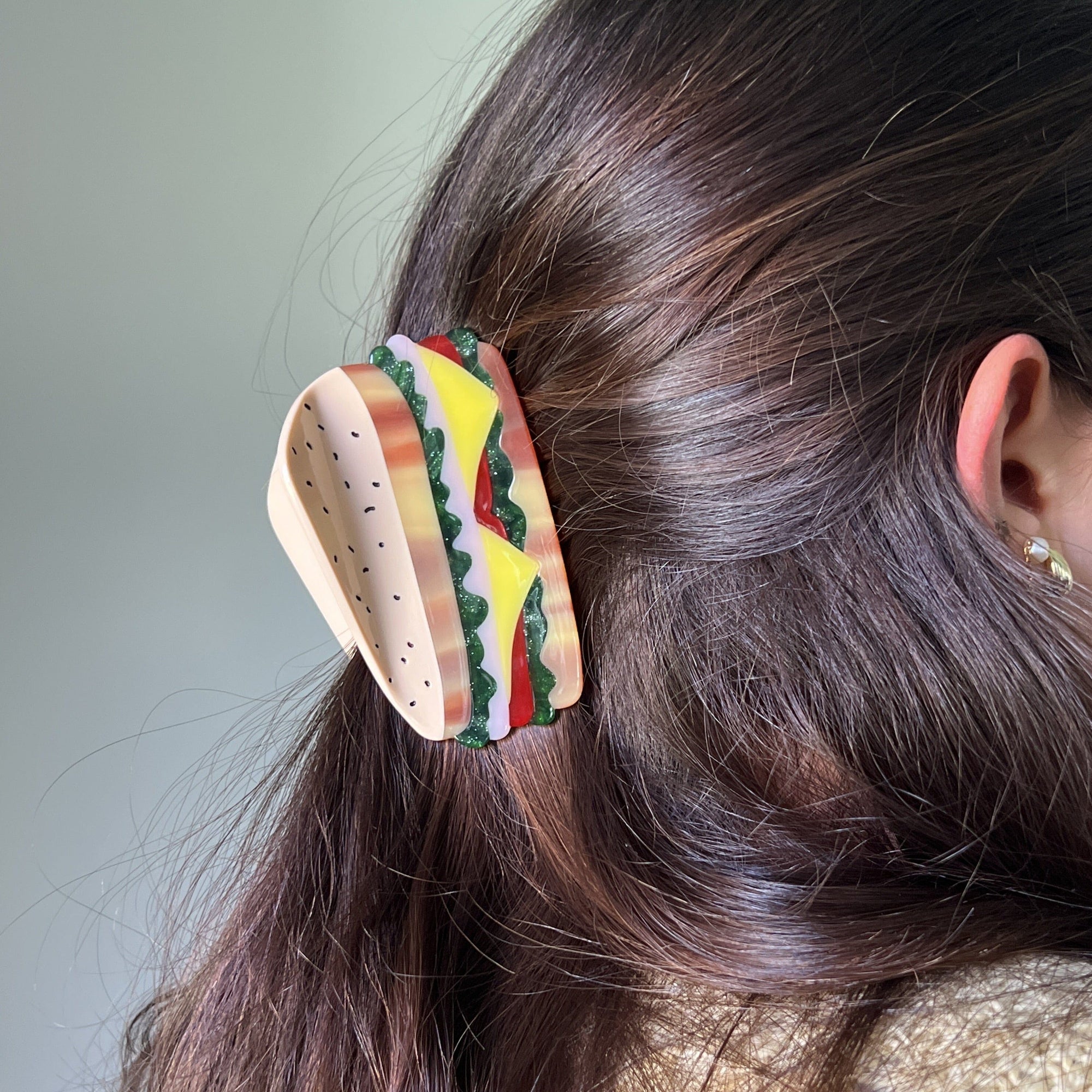 Deli Sandwich Hair Claw Accessories Jenny Lemons