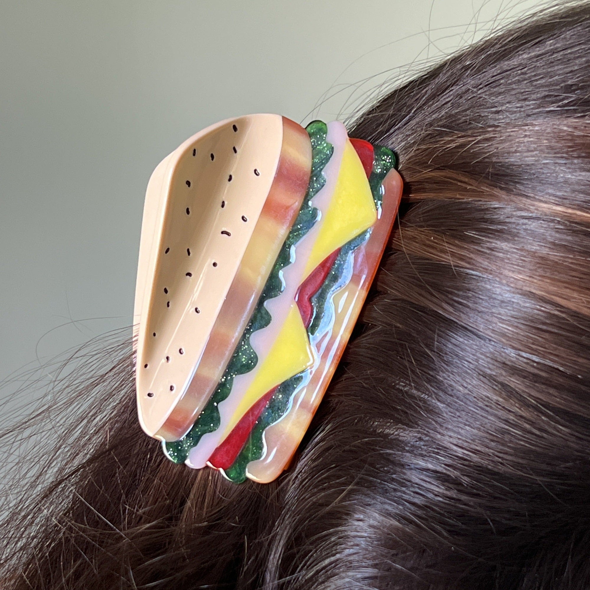 Deli Sandwich Hair Claw Accessories Jenny Lemons
