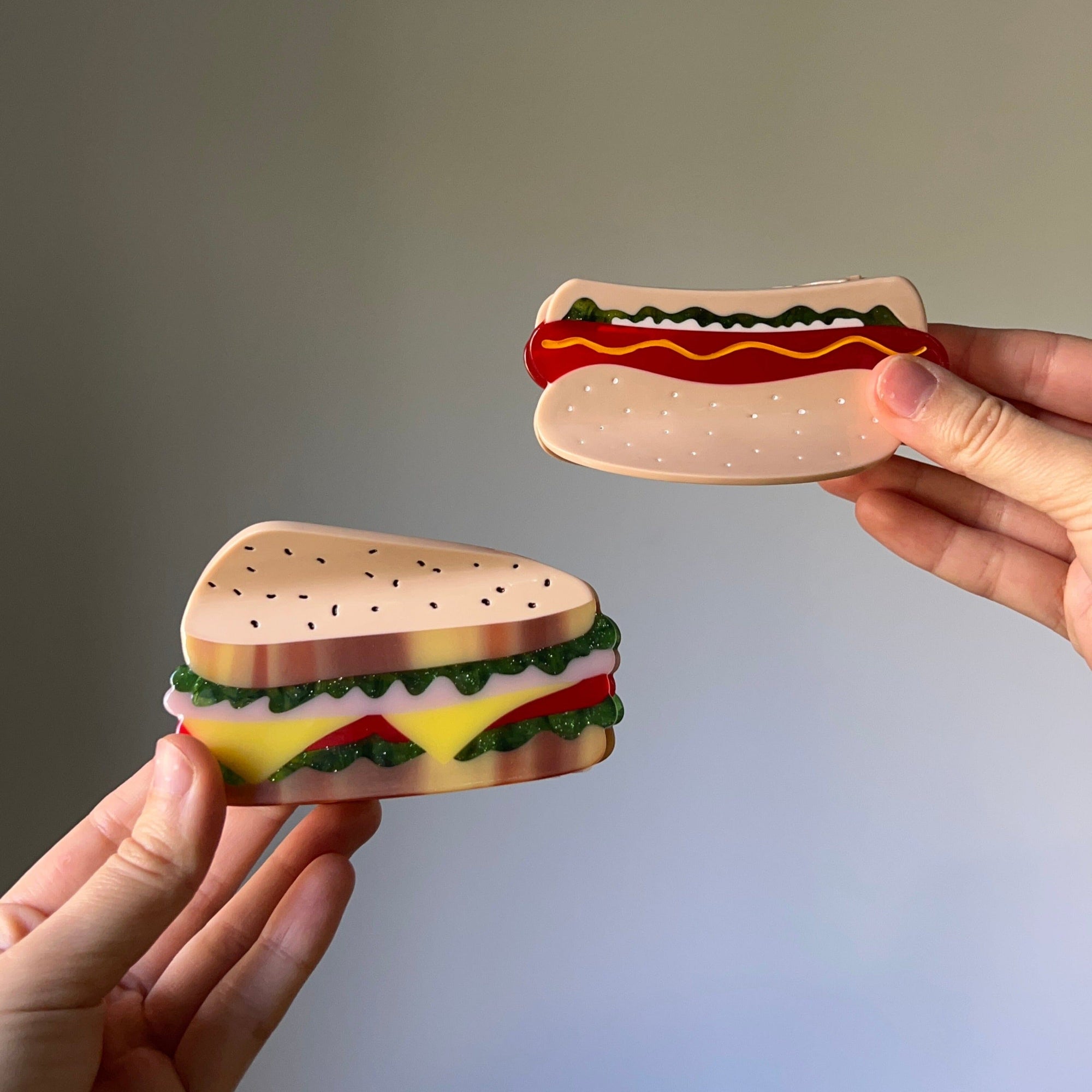 Deli Sandwich Hair Claw Accessories Jenny Lemons