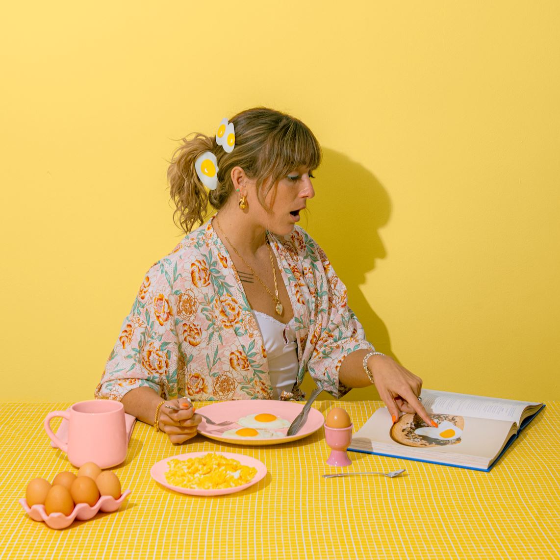 Egg French Barrette Accessories Jenny Lemons