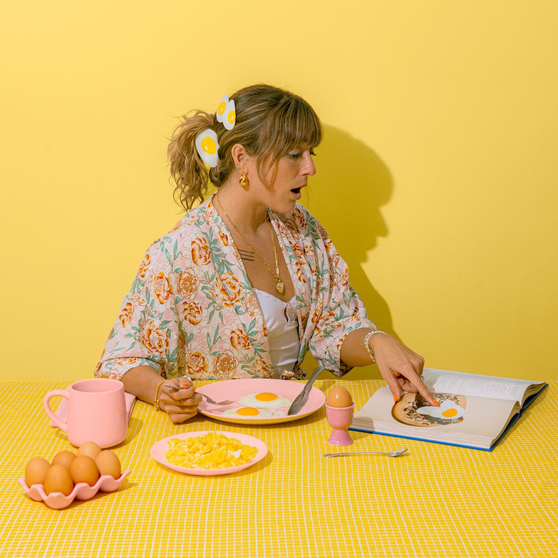 Egg Hair Claw Accessories Jenny Lemons