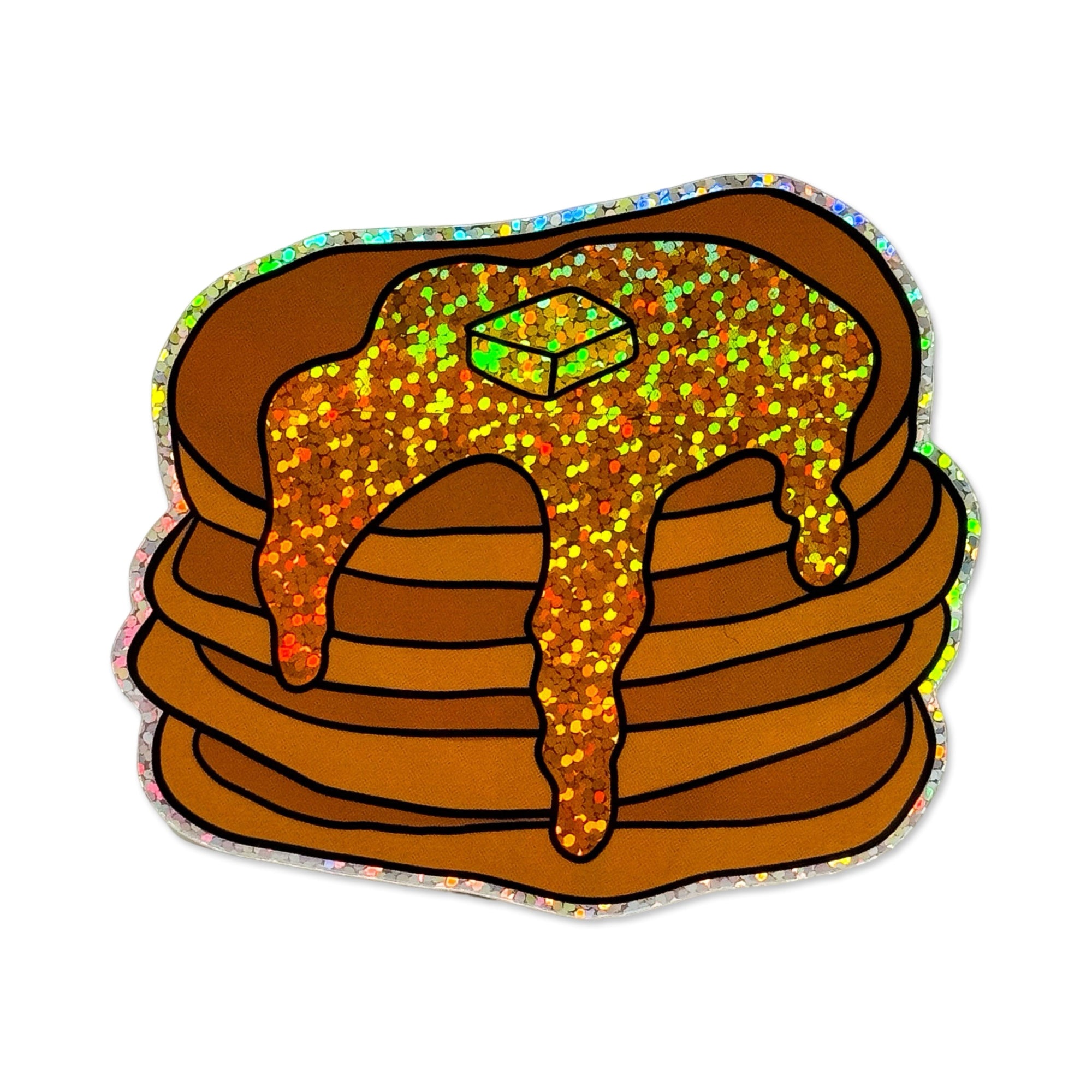 Glitter Pancakes Sticker Stationary/Stickers/Cards Jenny Lemons