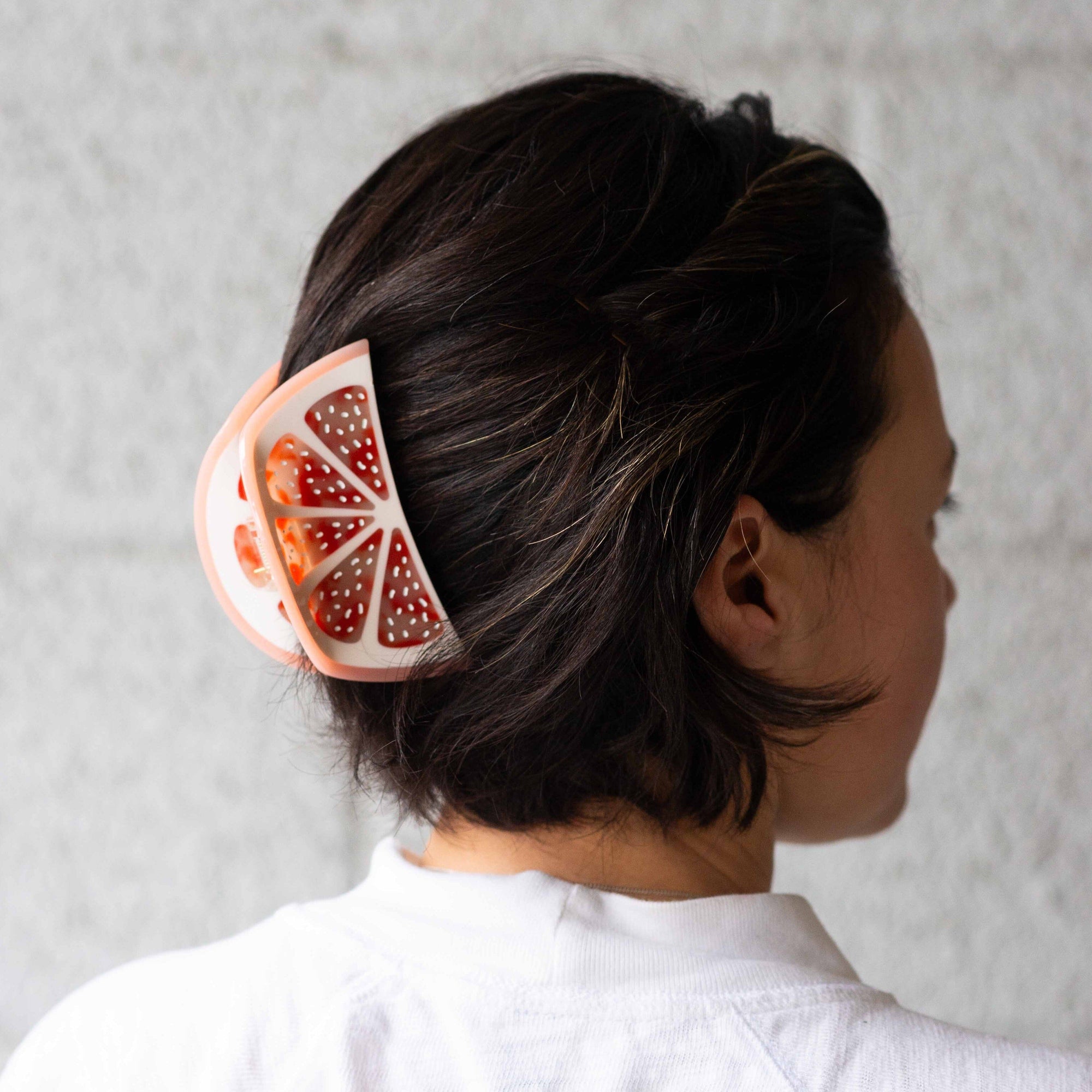 Grapefruit Slice Hair Claw Accessories Jenny Lemons