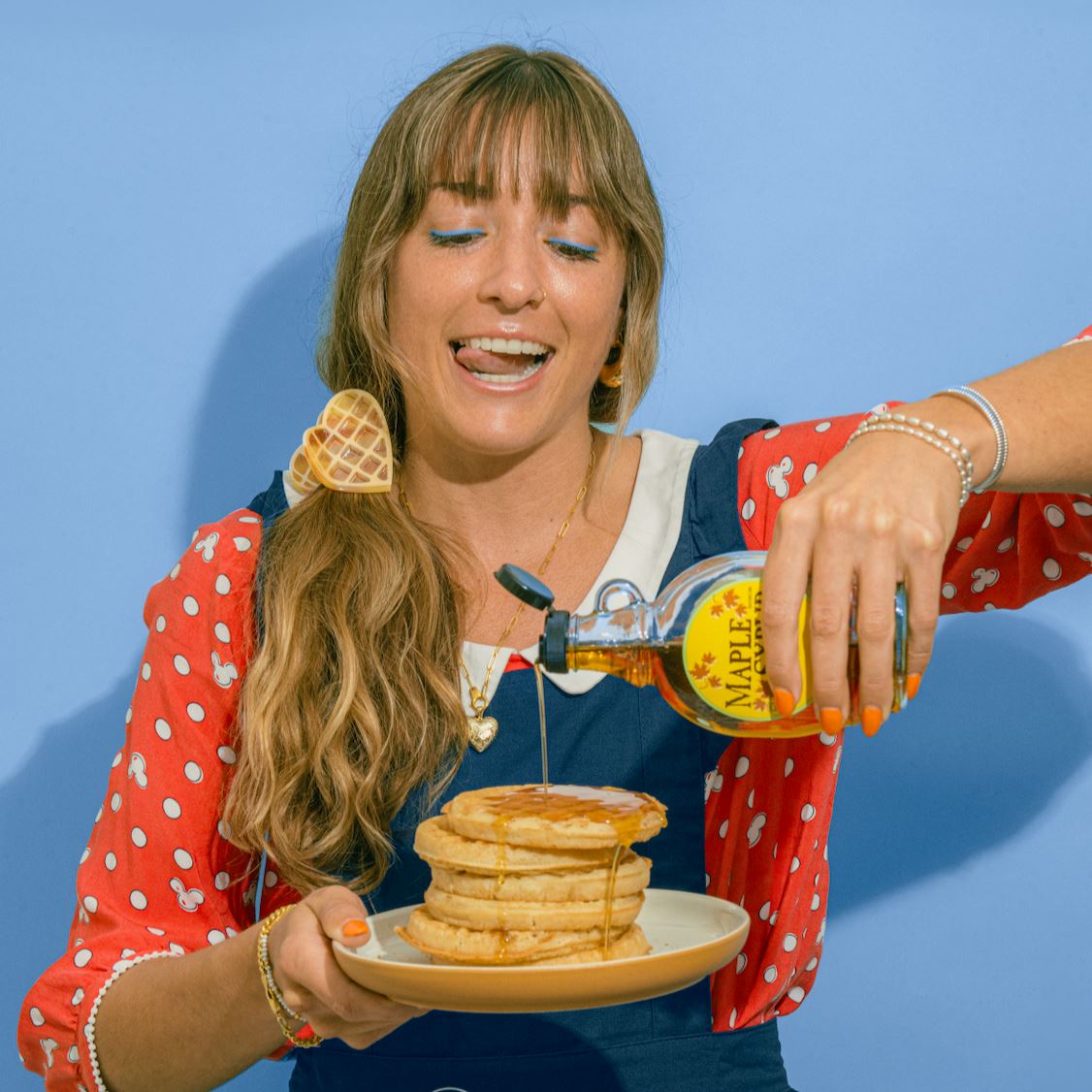 Heart Waffle Hair Claw Accessories Jenny Lemons