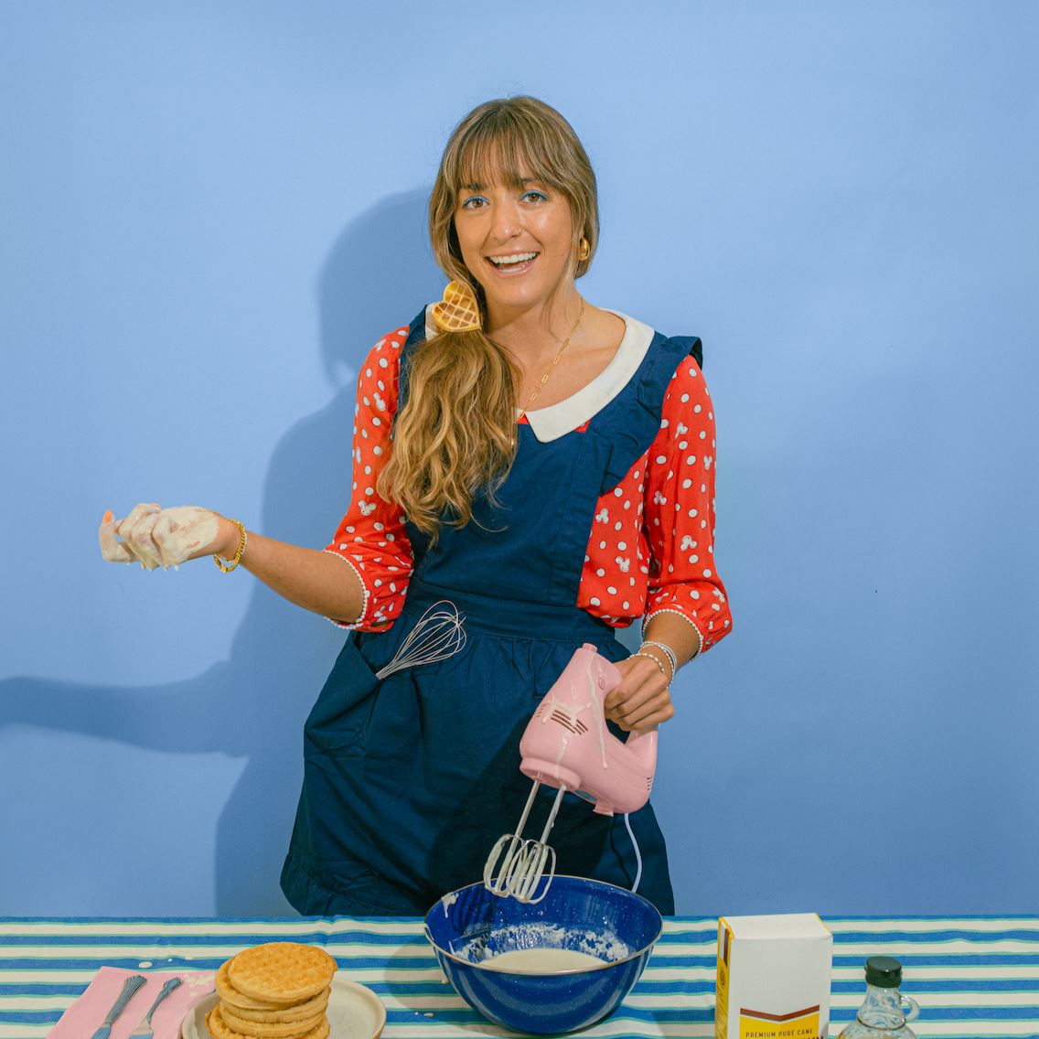 Heart Waffle Hair Claw Accessories Jenny Lemons