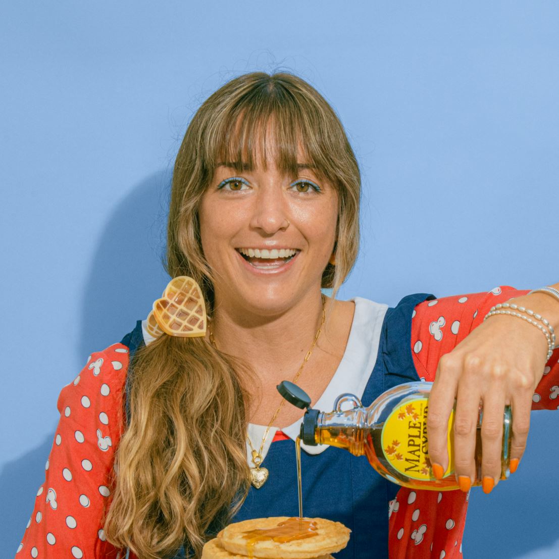 Heart Waffle Hair Claw Accessories Jenny Lemons