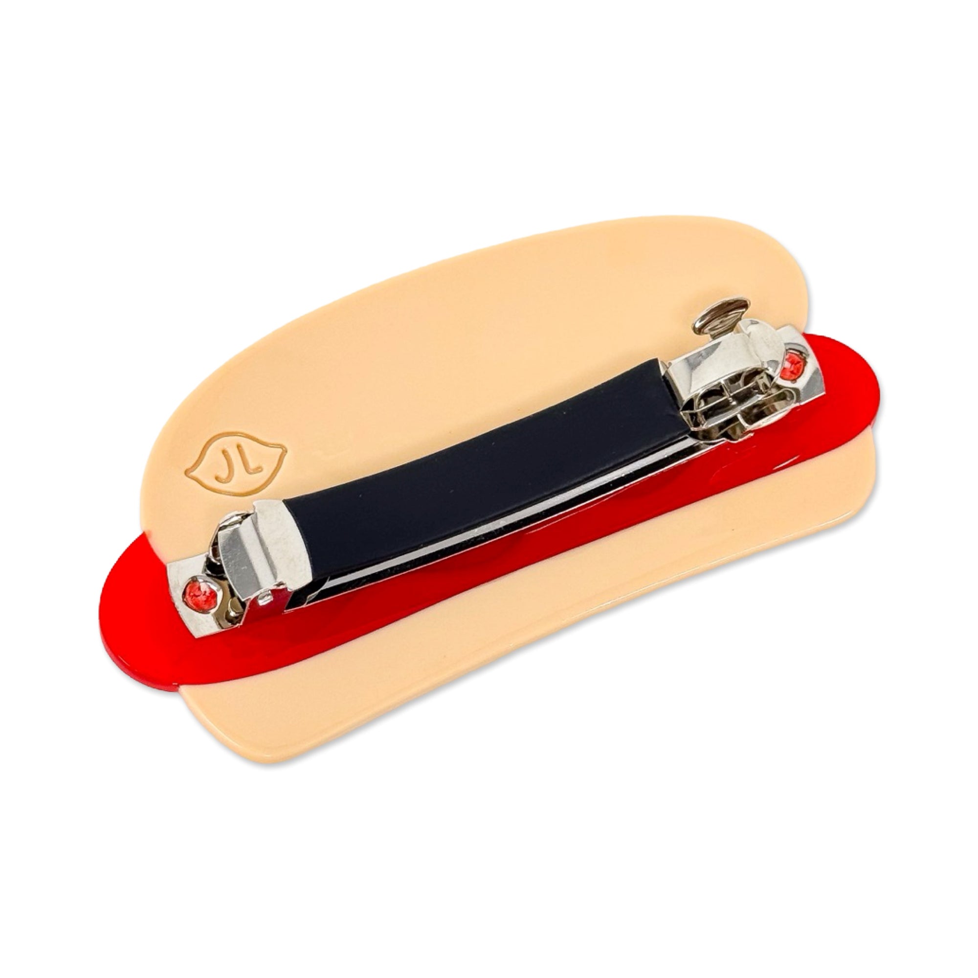 Hot Dog French Barrette Accessories Jenny Lemons