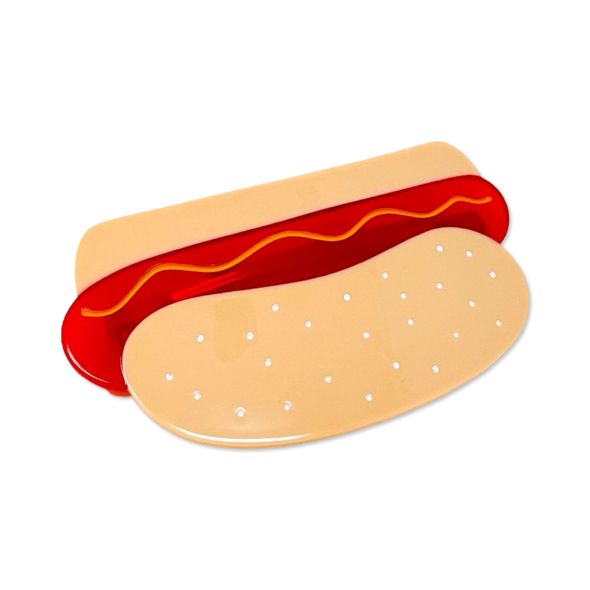 Hot Dog French Barrette Accessories Jenny Lemons