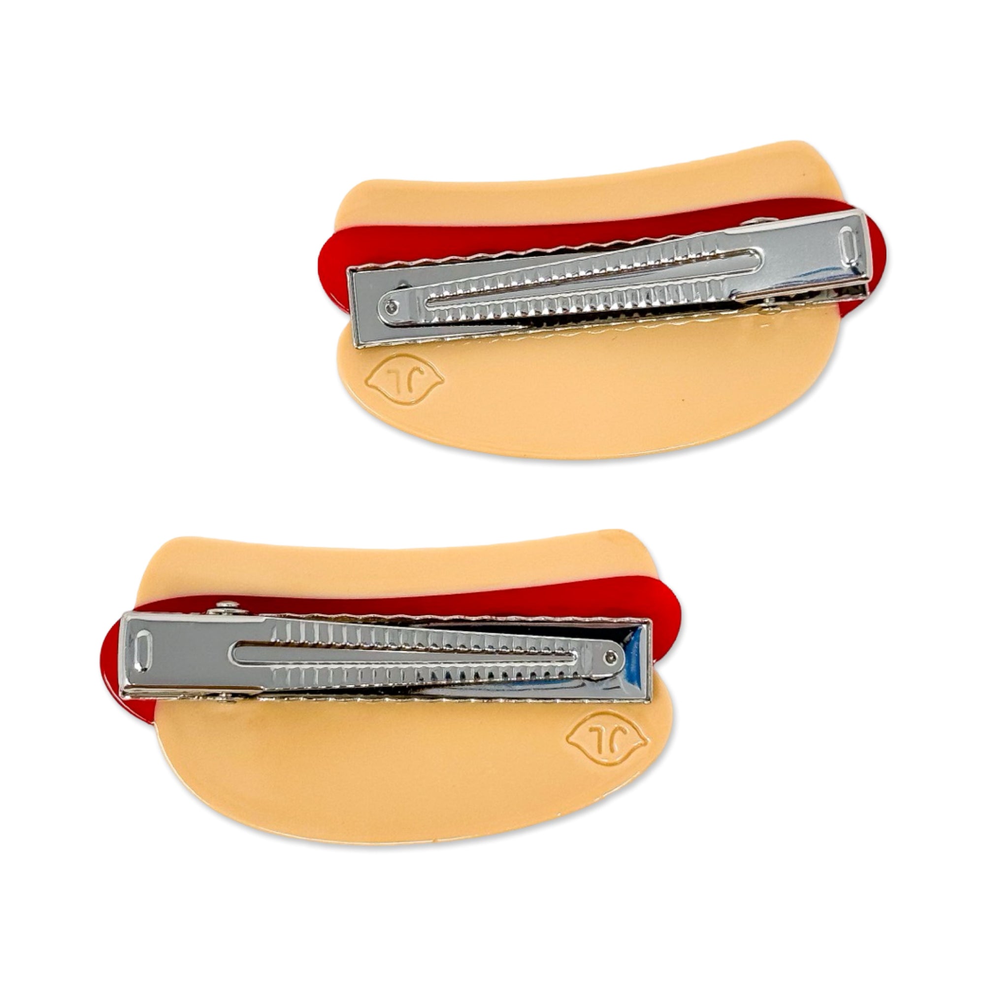 Hot Dog Hair Clip Set Accessories Jenny Lemons