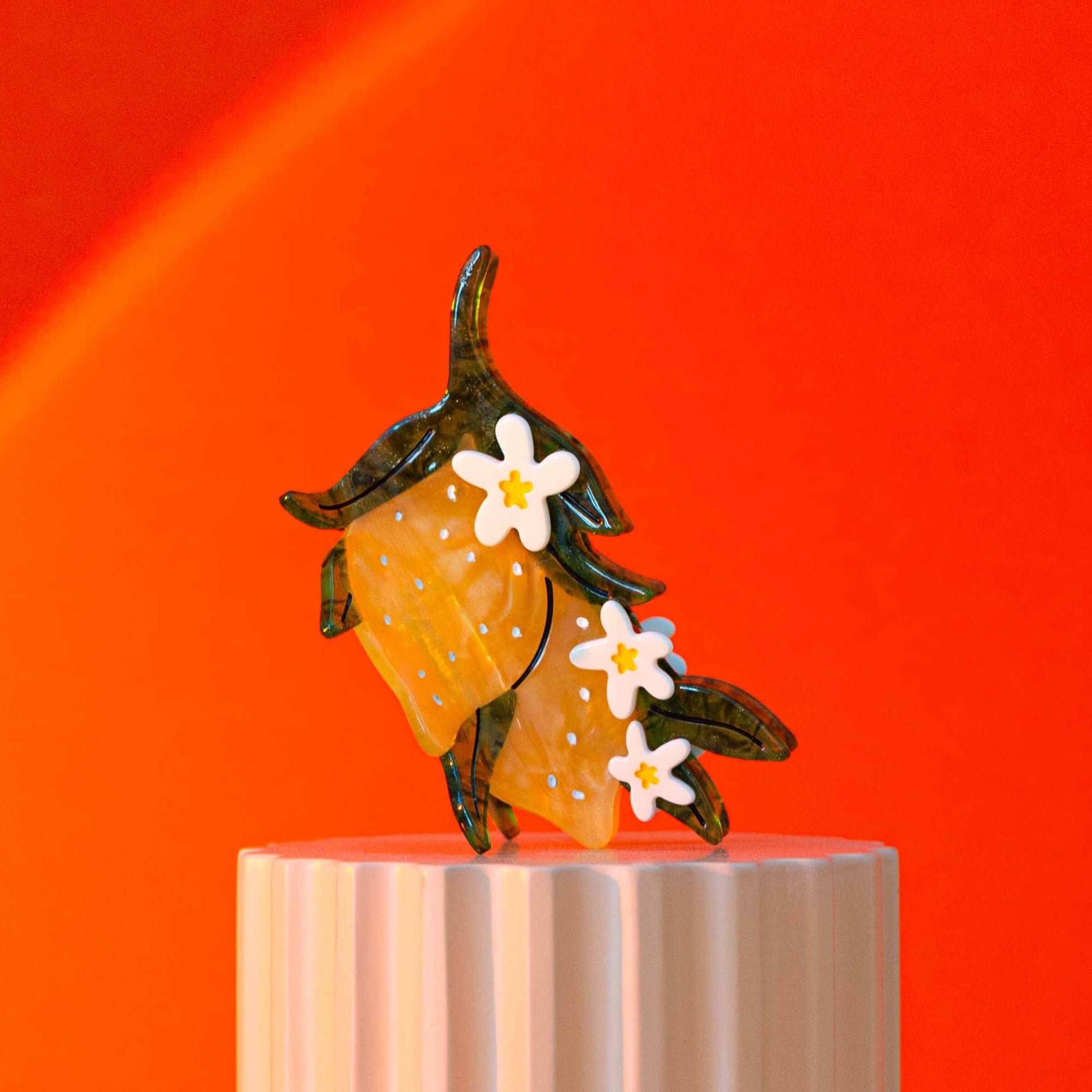 Lemon and Flowers Hair Claw Accessories Jenny Lemons