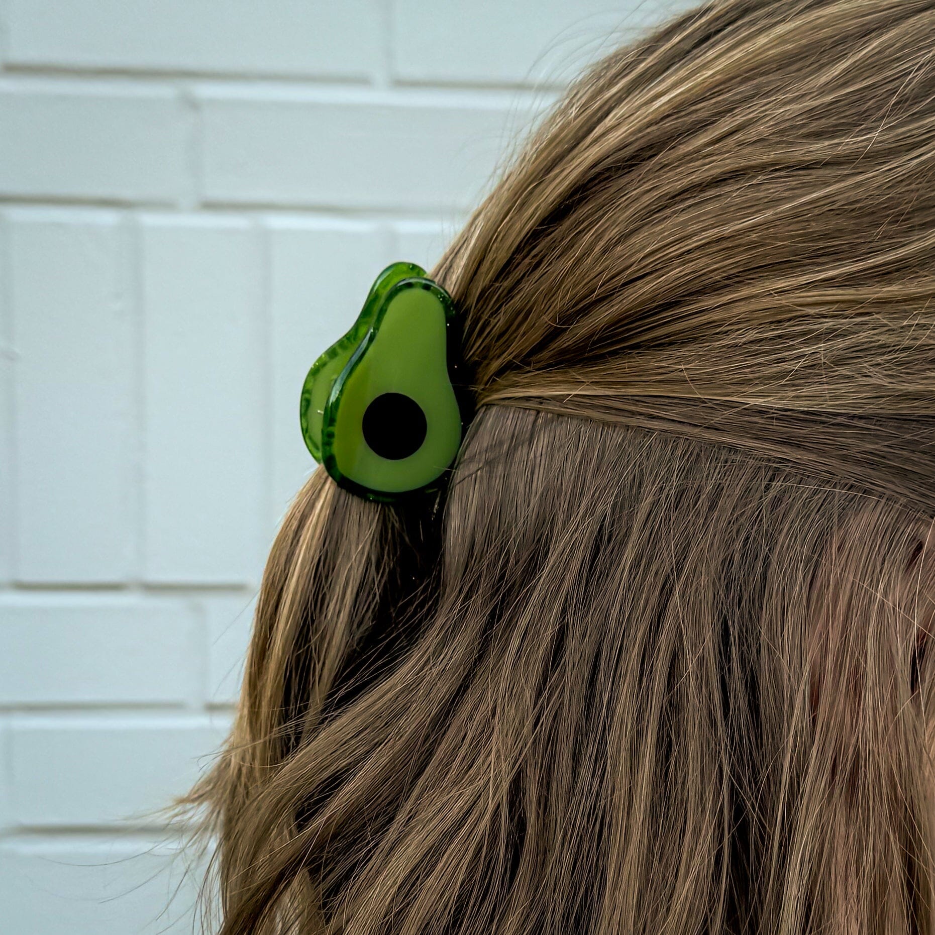 Mini Avocado Hair Claw Accessories Jenny Lemons