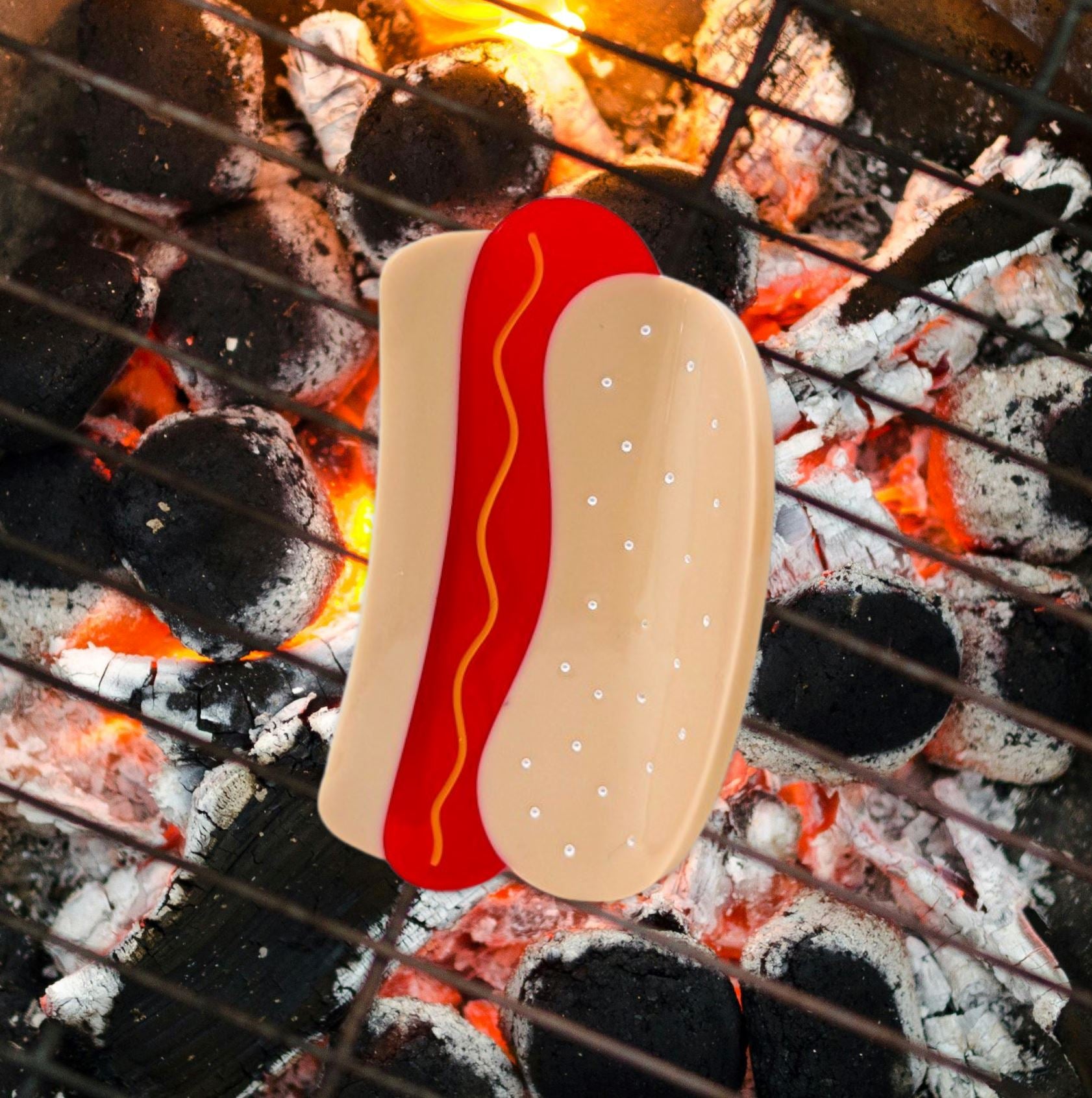 Mini Hot Dog Hair Claw Accessories Jenny Lemons